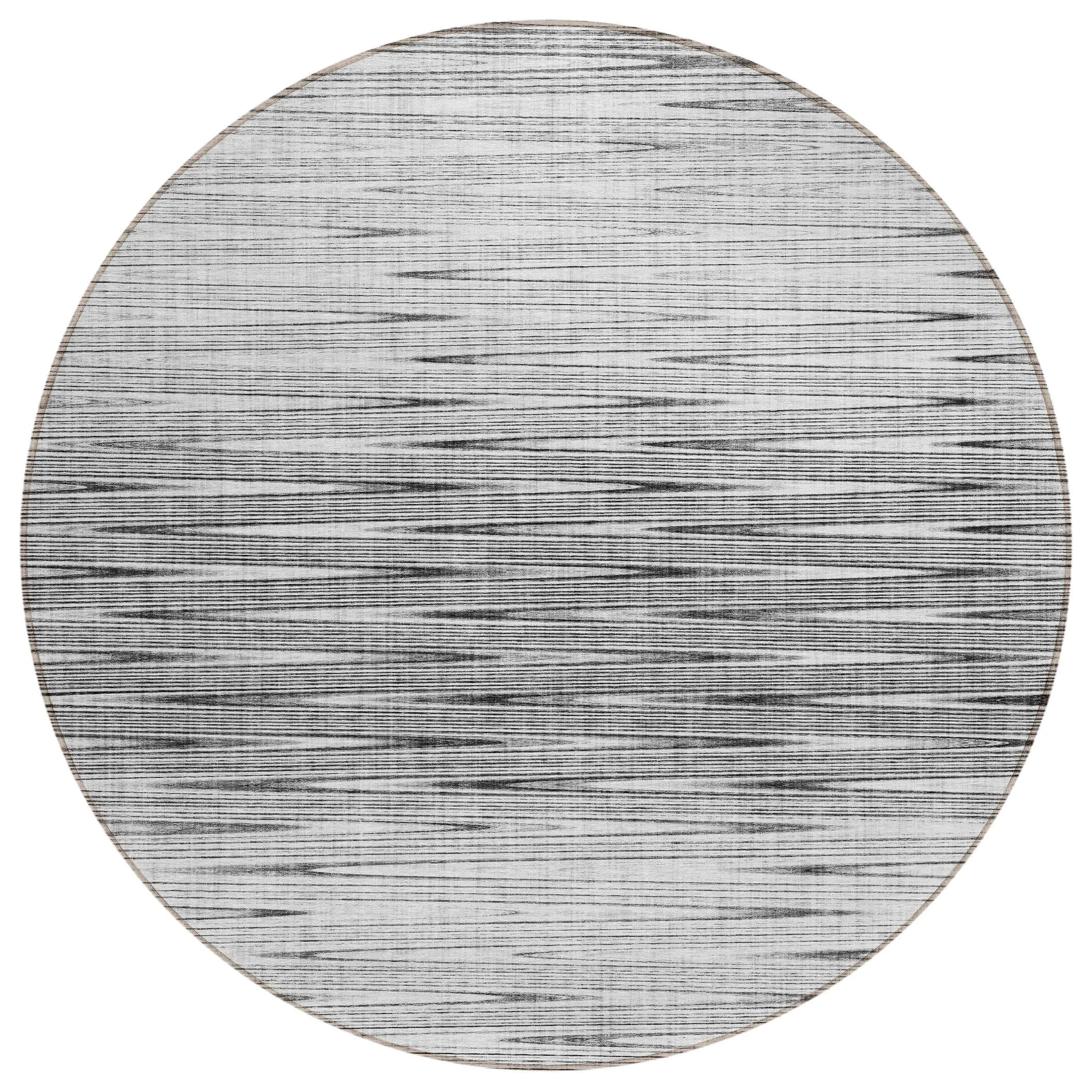Machine Washable Indoor/ Outdoor Chantille Ombre Stripes Rug
