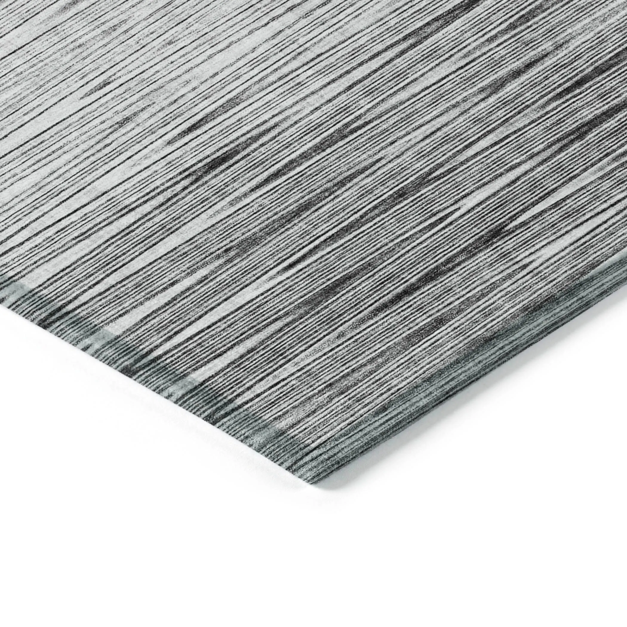 Machine Washable Indoor/ Outdoor Chantille Ombre Stripes Rug