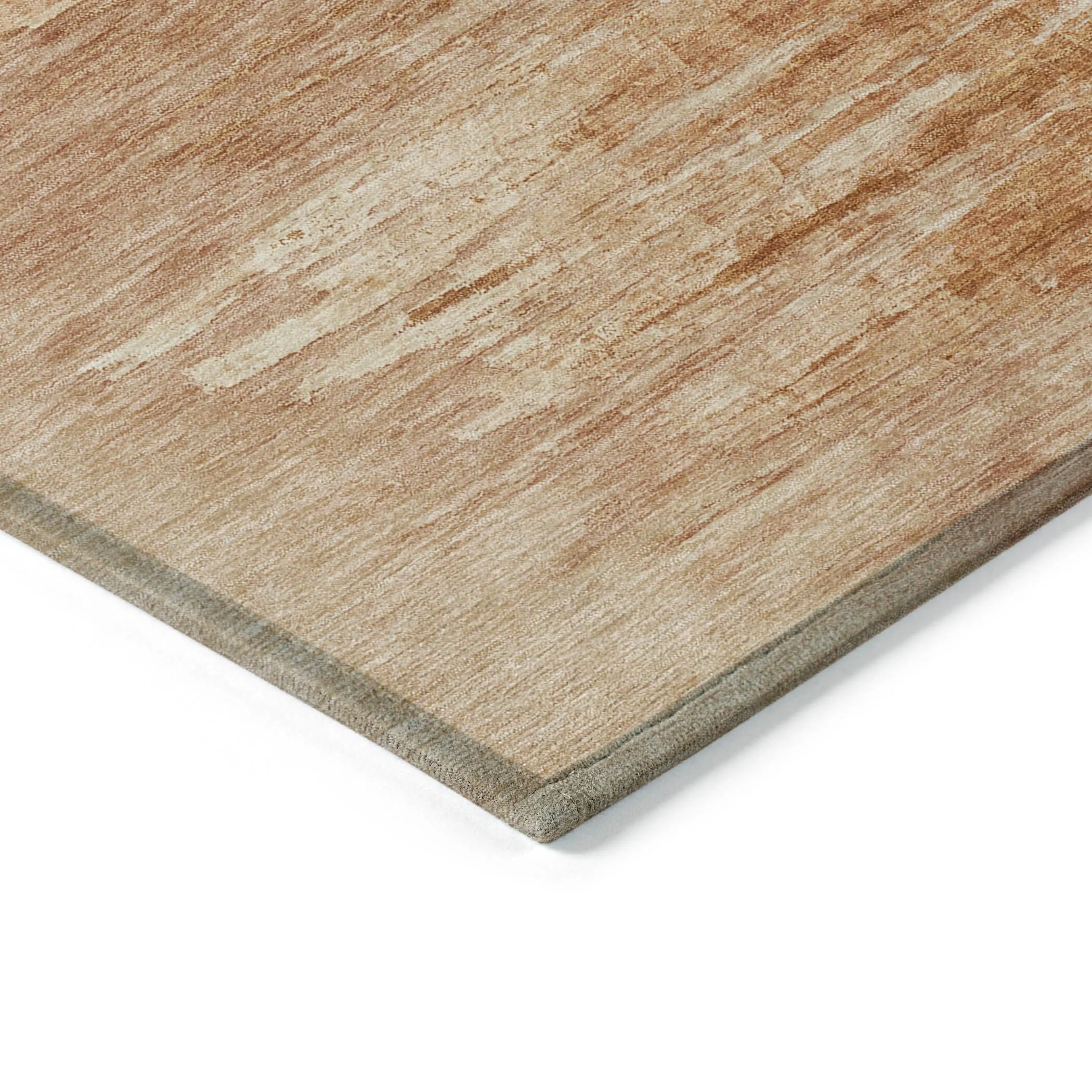 Machine Washable Indoor/ Outdoor Chantille Solid Ombre Rug