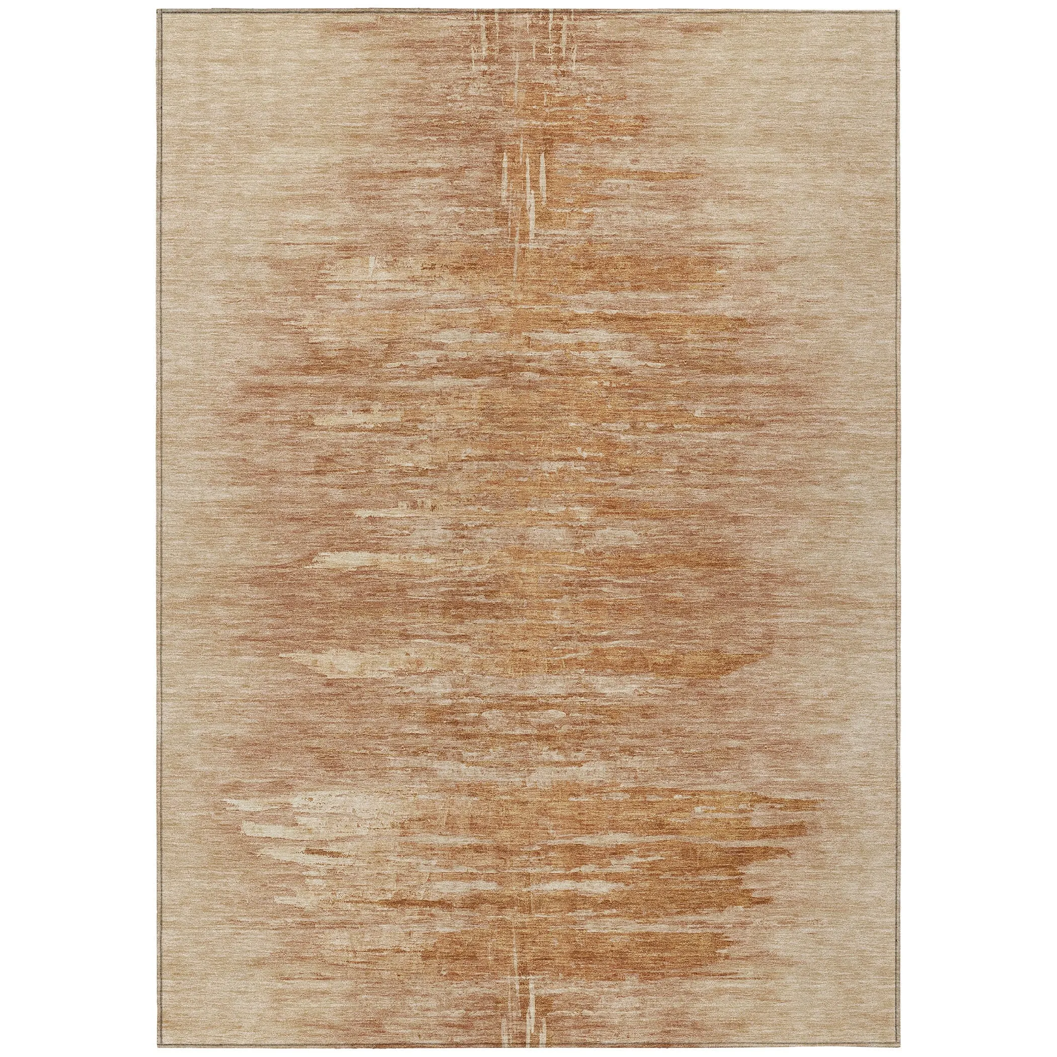 Machine Washable Indoor/ Outdoor Chantille Solid Ombre Rug