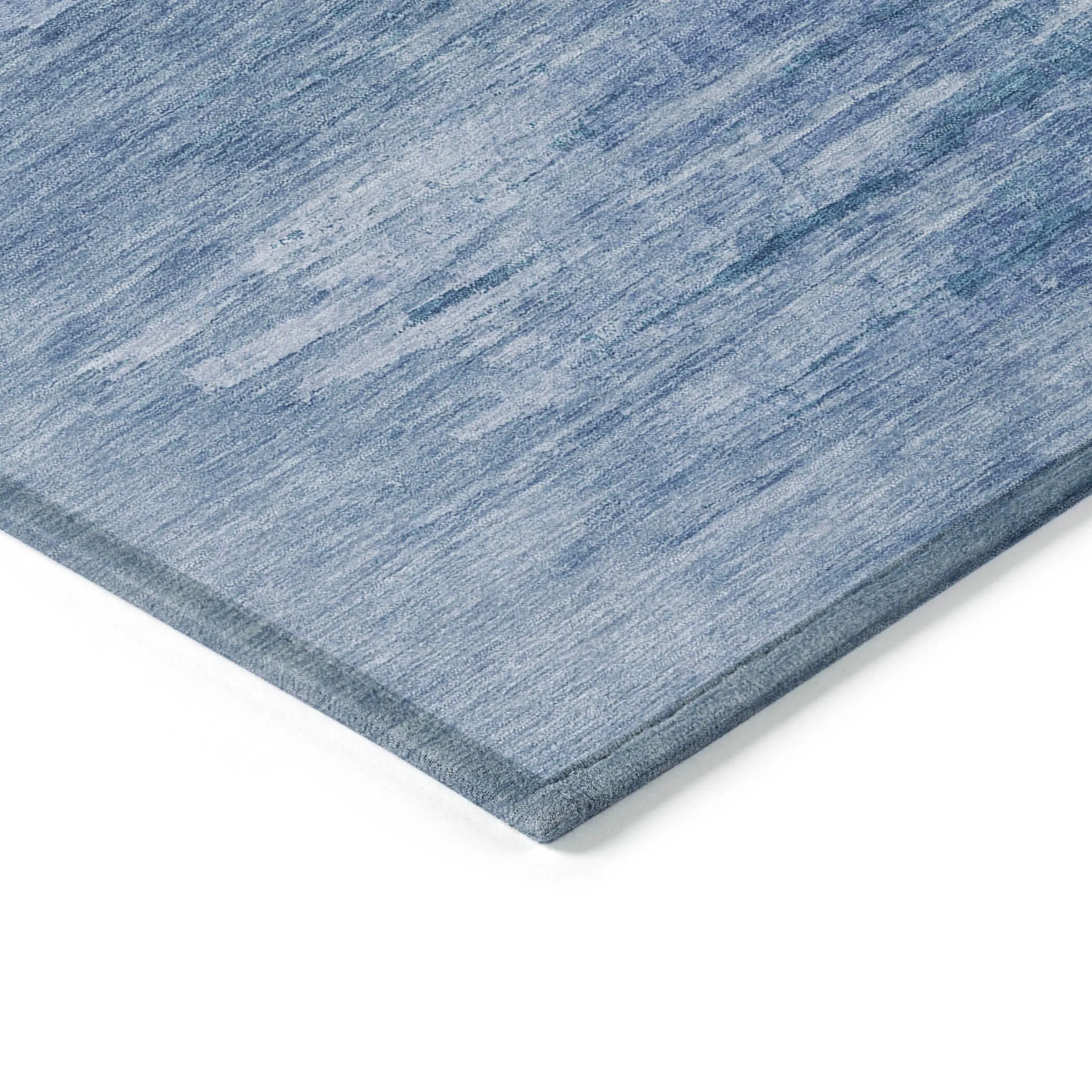 Machine Washable Indoor/ Outdoor Chantille Solid Ombre Rug