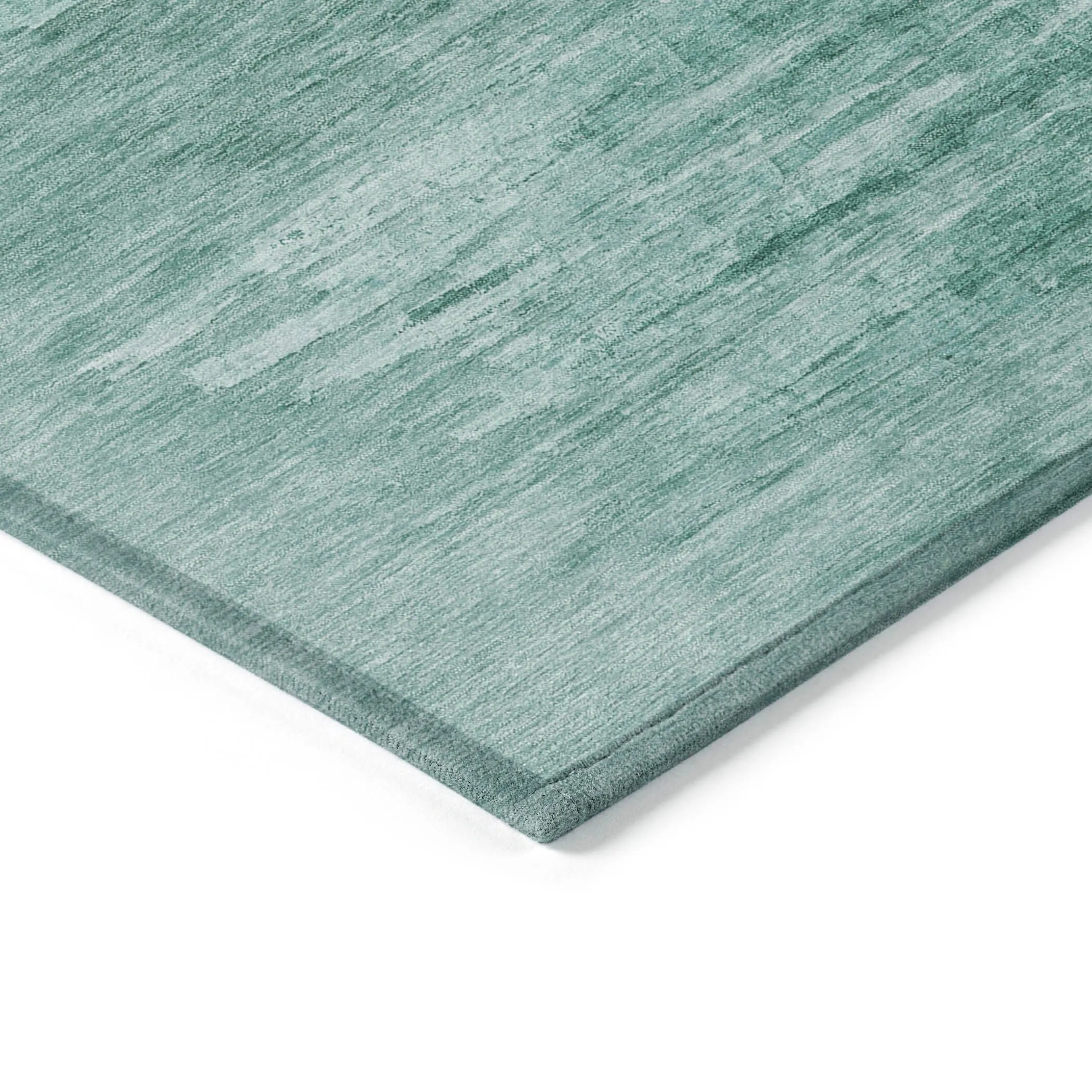Machine Washable Indoor/ Outdoor Chantille Solid Ombre Rug
