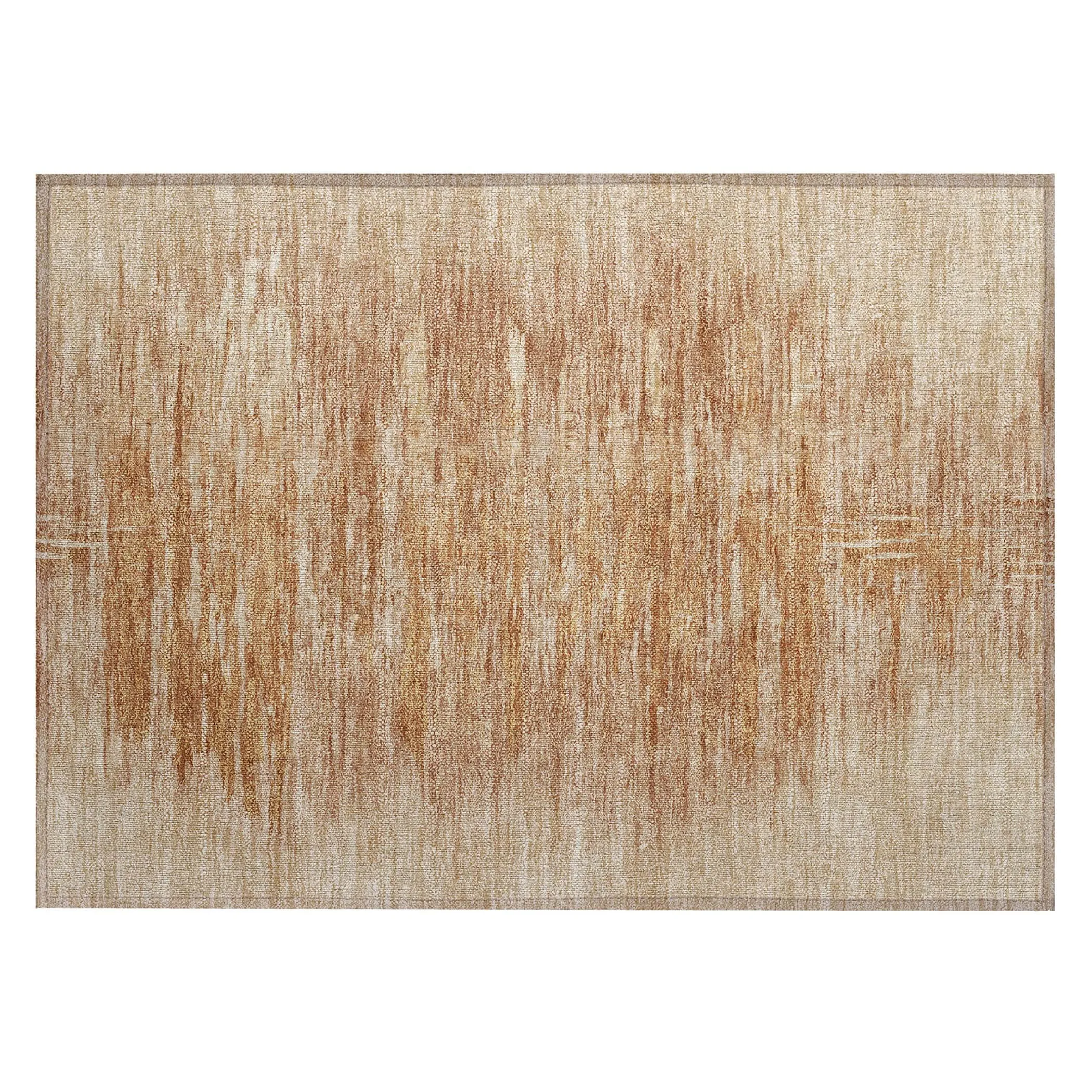 Machine Washable Indoor/ Outdoor Chantille Solid Ombre Rug