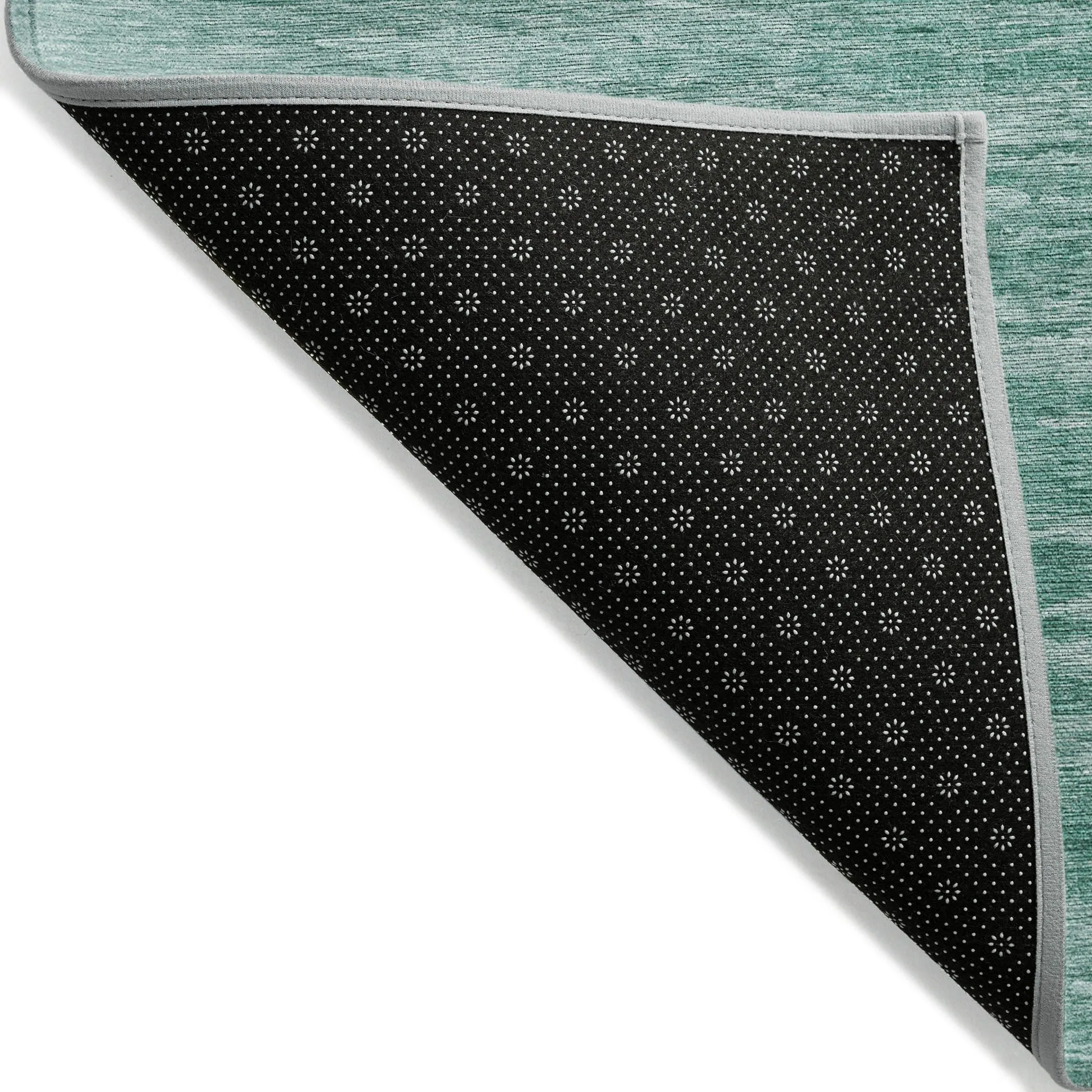 Machine Washable Indoor/ Outdoor Chantille Solid Ombre Rug