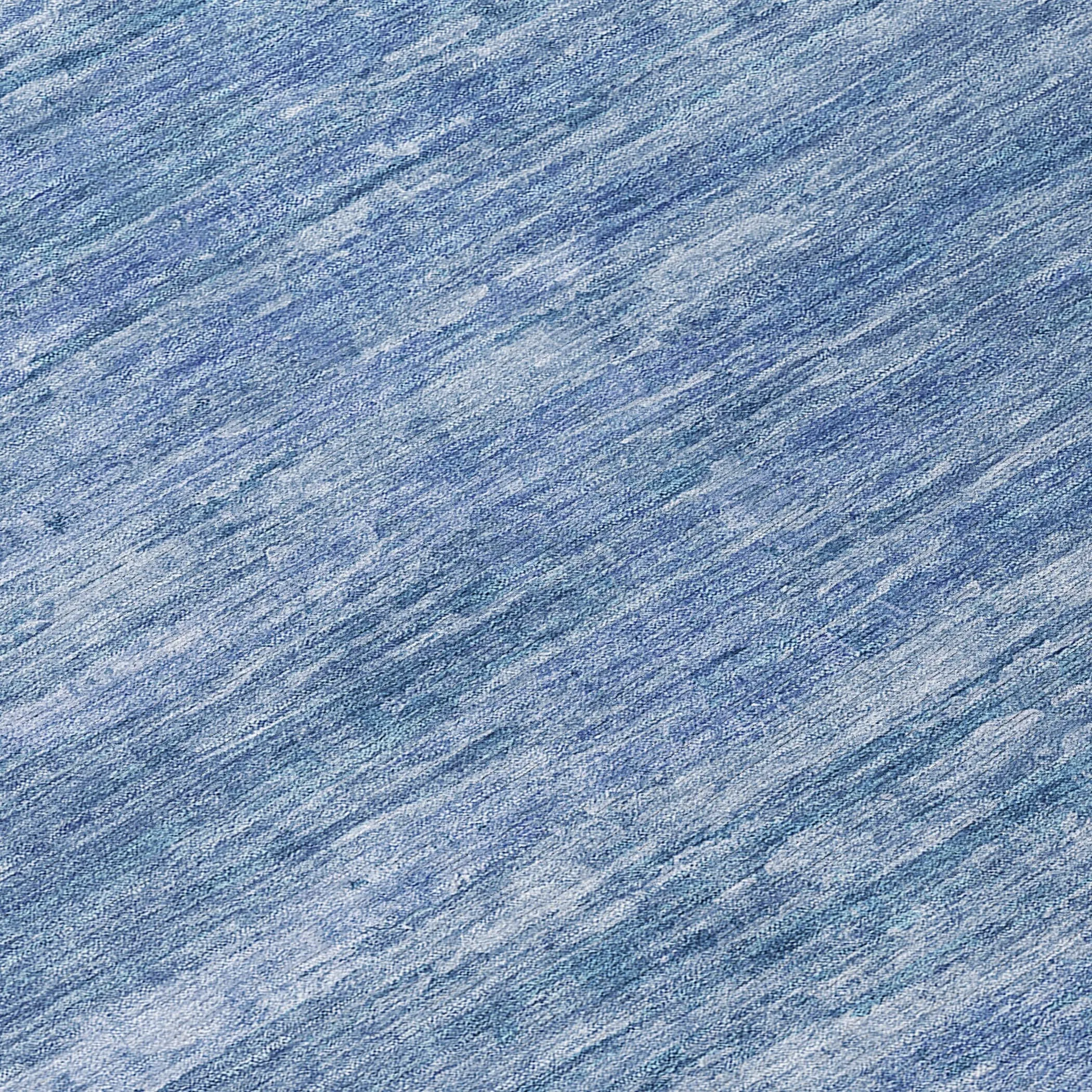 Machine Washable Indoor/ Outdoor Chantille Solid Ombre Rug