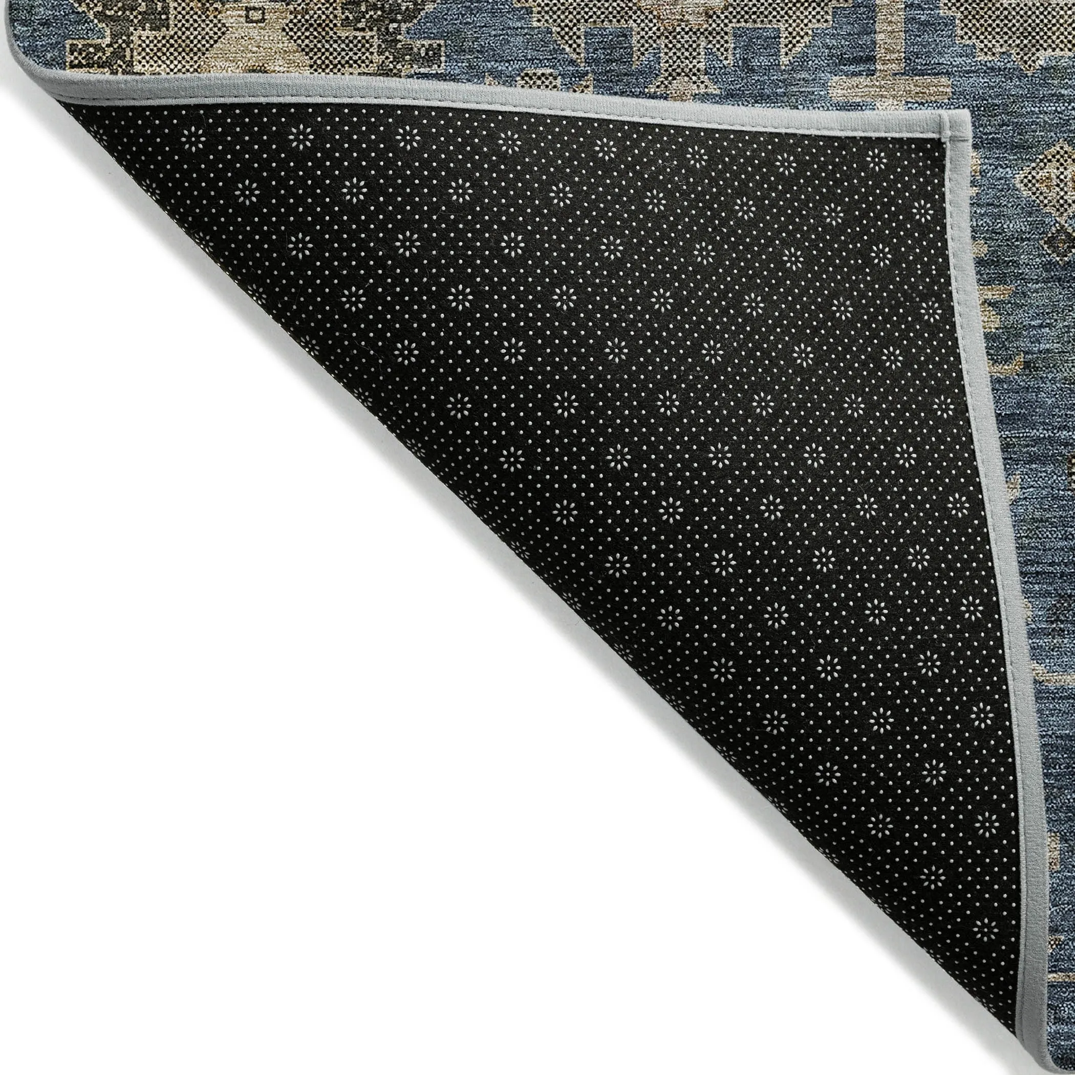 Machine Washable Indoor/ Outdoor Chantille Traditional Boho Rug