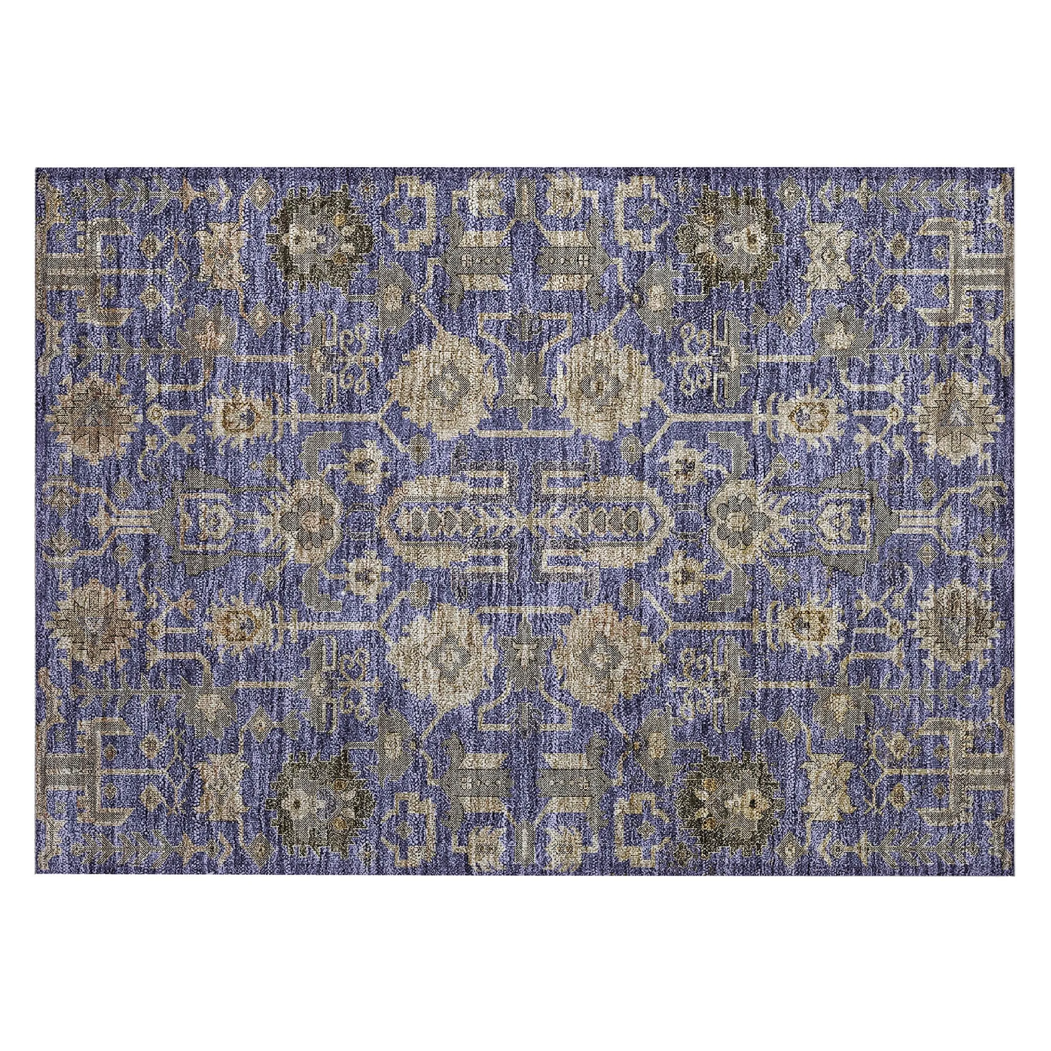 Machine Washable Indoor/ Outdoor Chantille Traditional Boho Rug