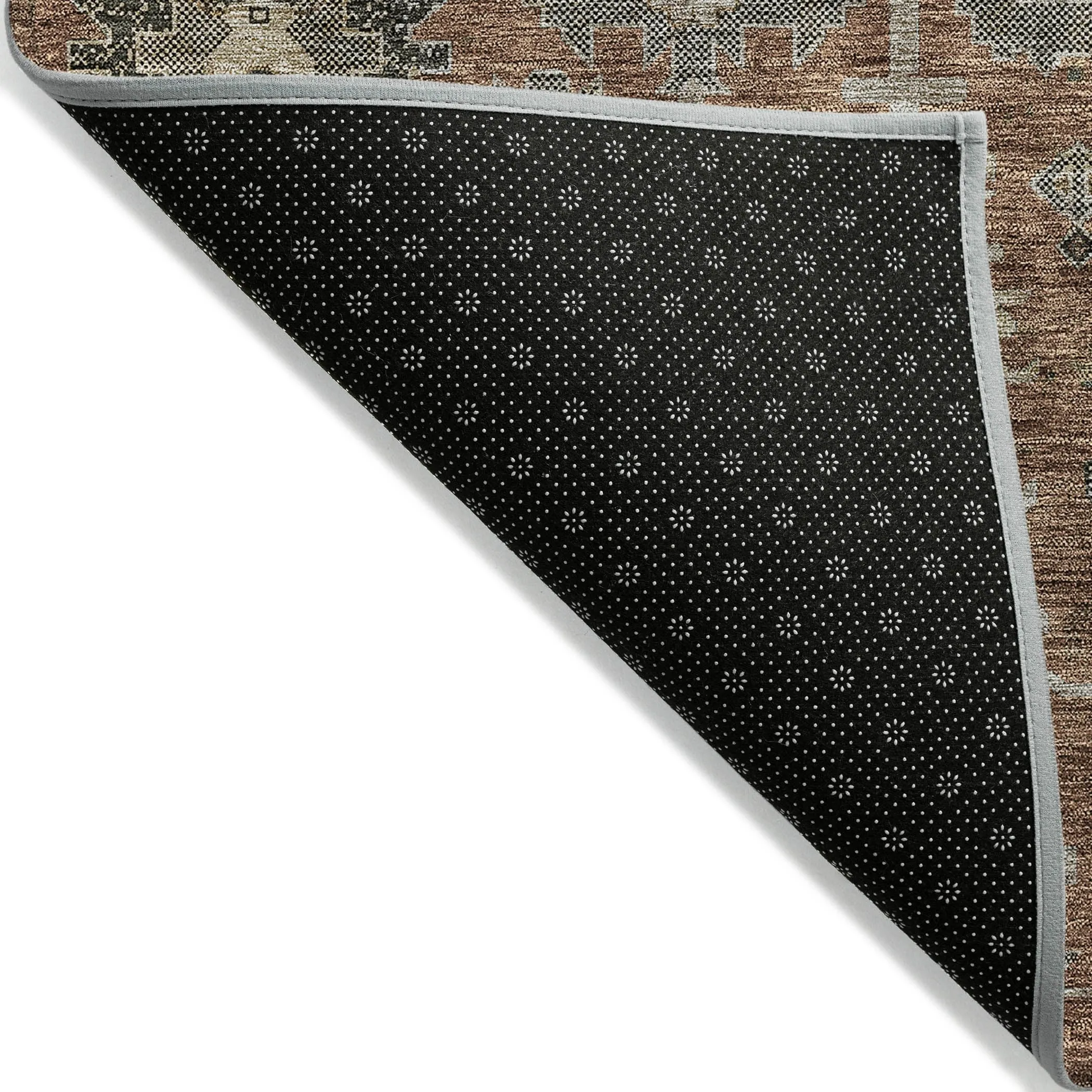 Machine Washable Indoor/ Outdoor Chantille Traditional Boho Rug