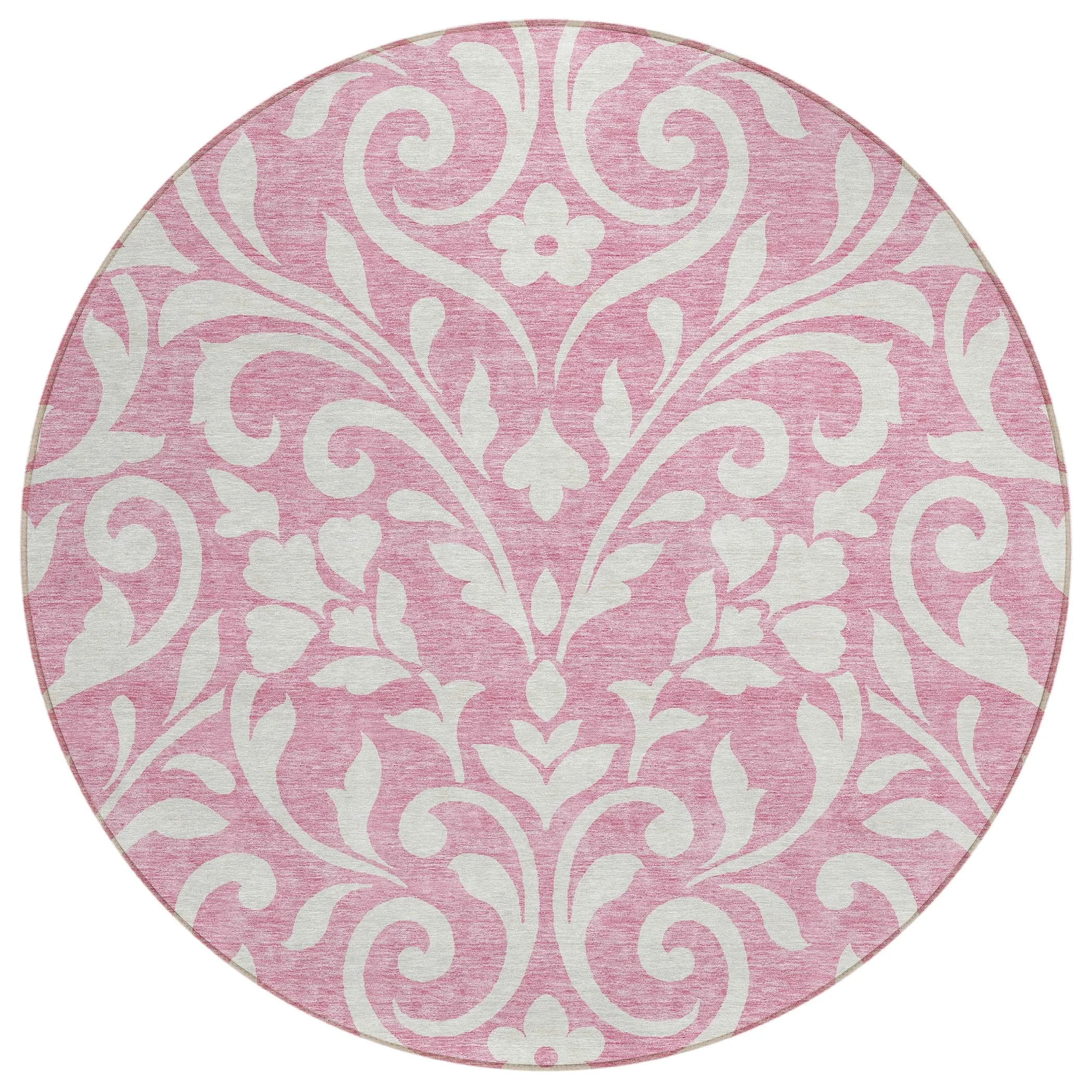 Machine Washable Indoor/ Outdoor Chantille Traditional Elegant Rug