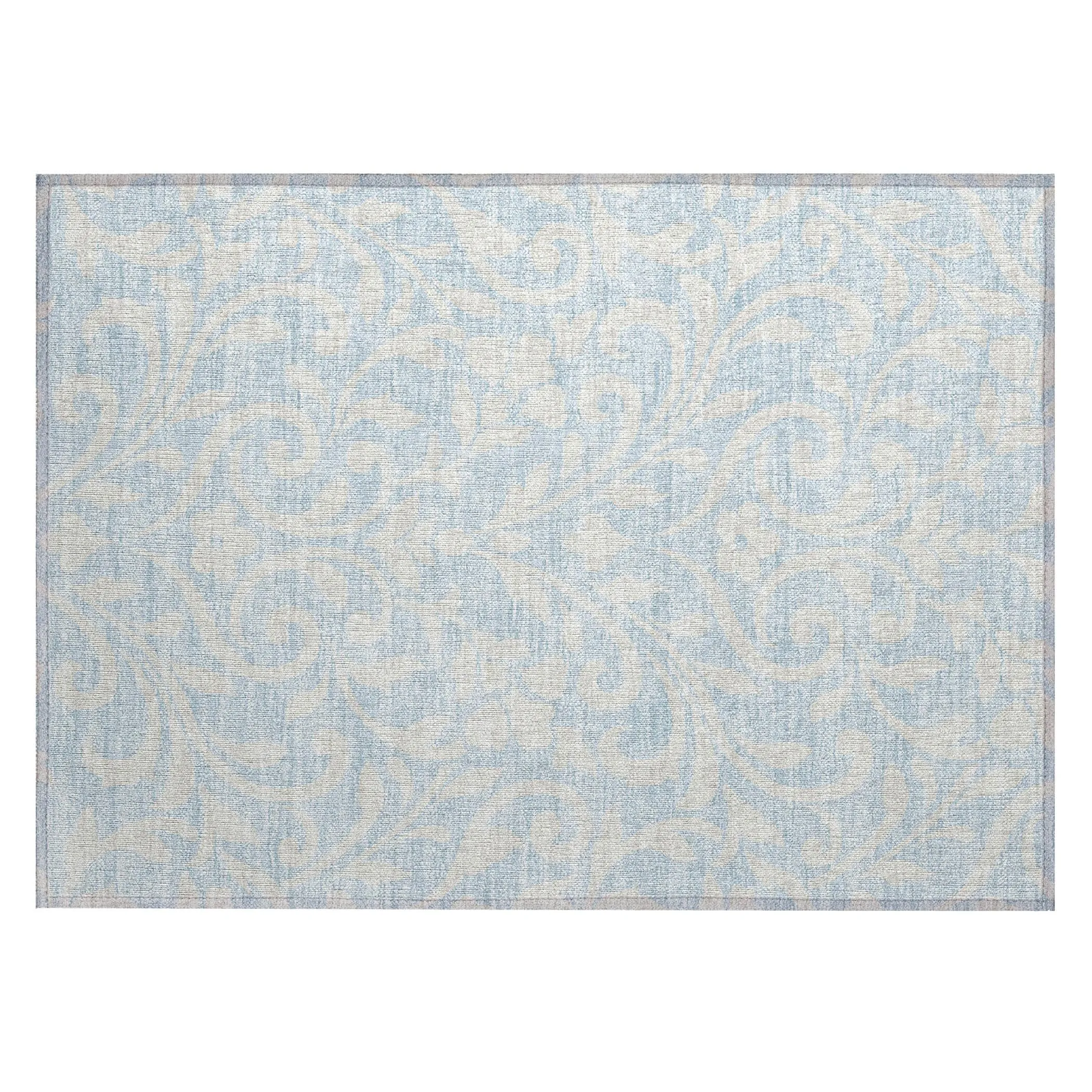 Machine Washable Indoor/ Outdoor Chantille Traditional Elegant Rug