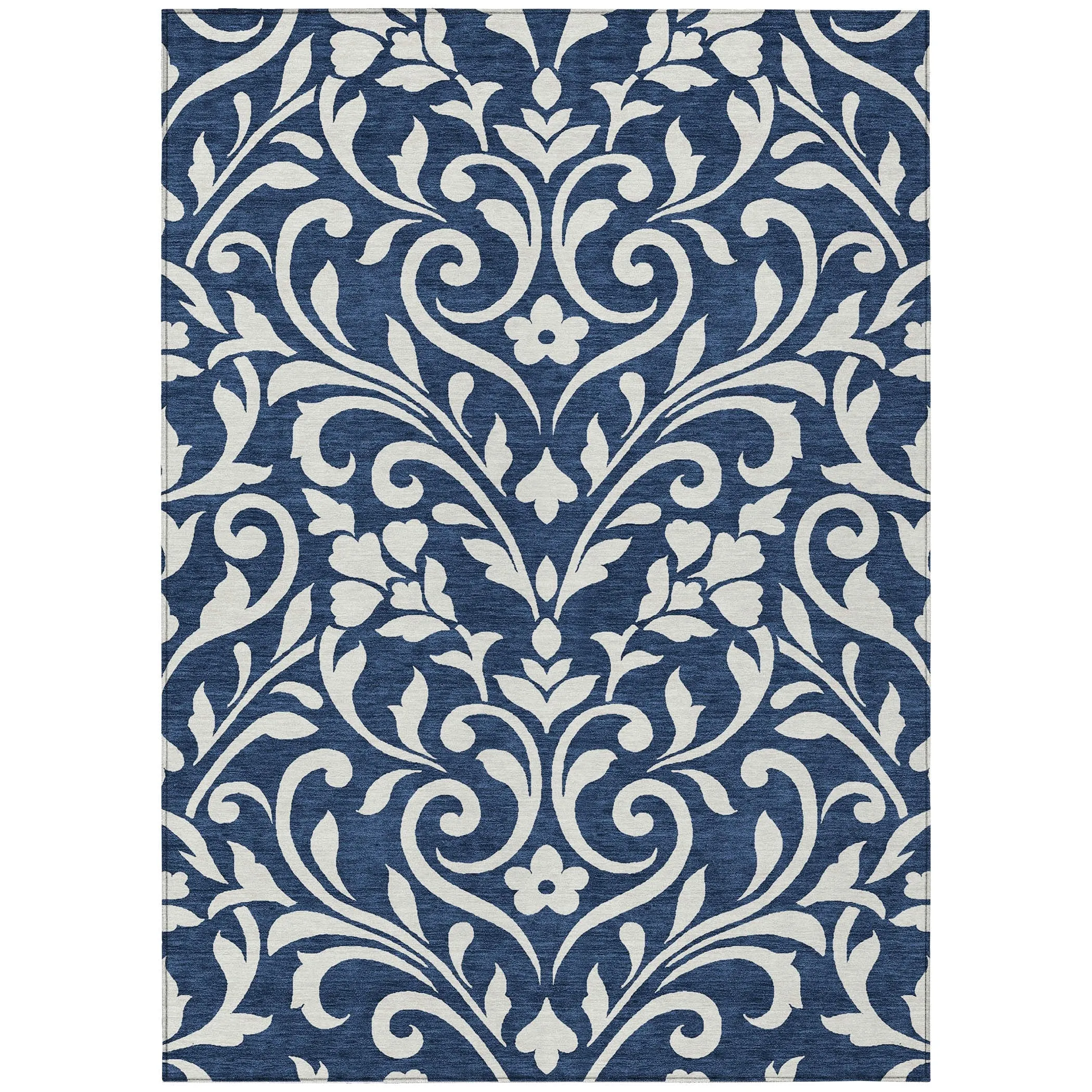 Machine Washable Indoor/ Outdoor Chantille Traditional Elegant Rug