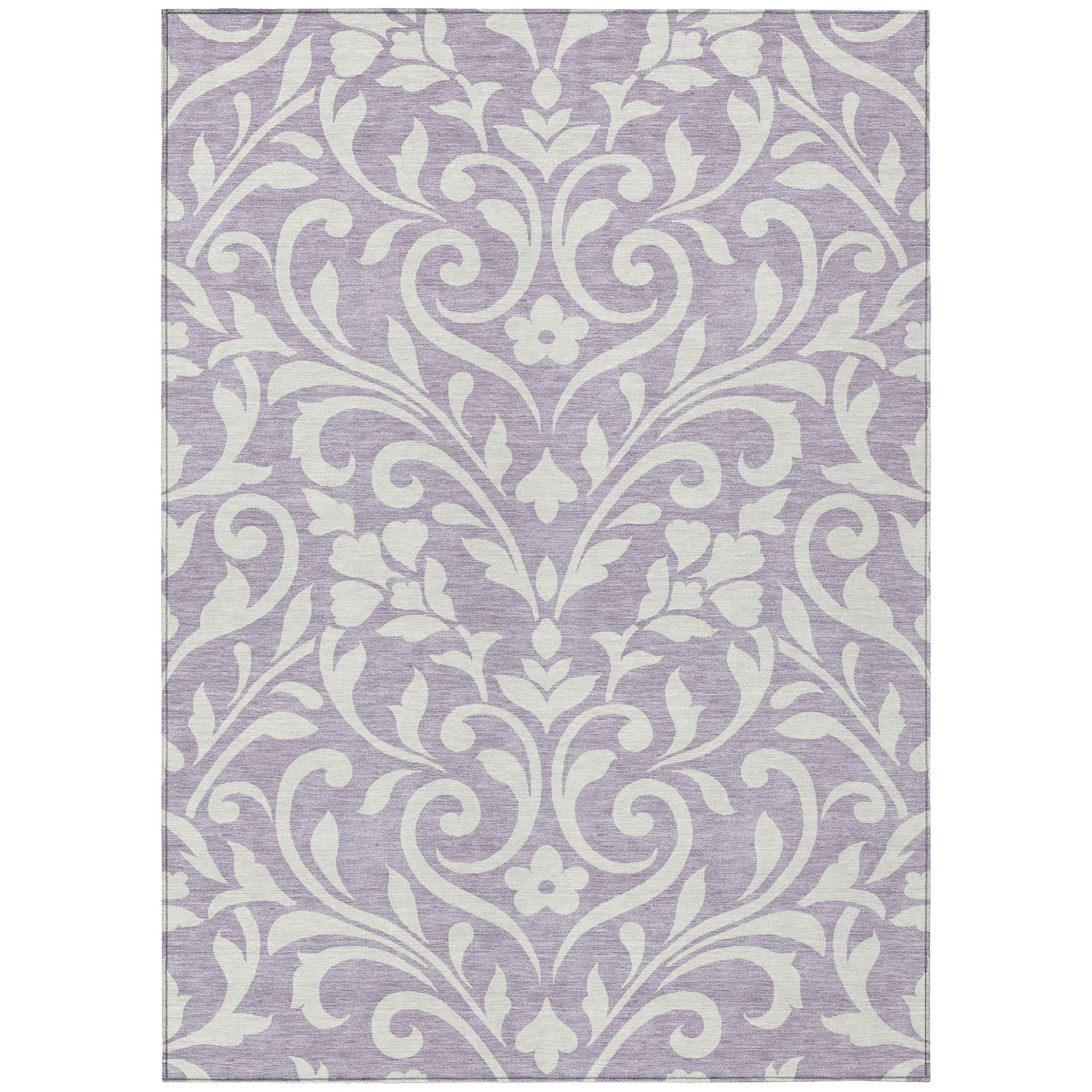 Machine Washable Indoor/ Outdoor Chantille Traditional Elegant Rug