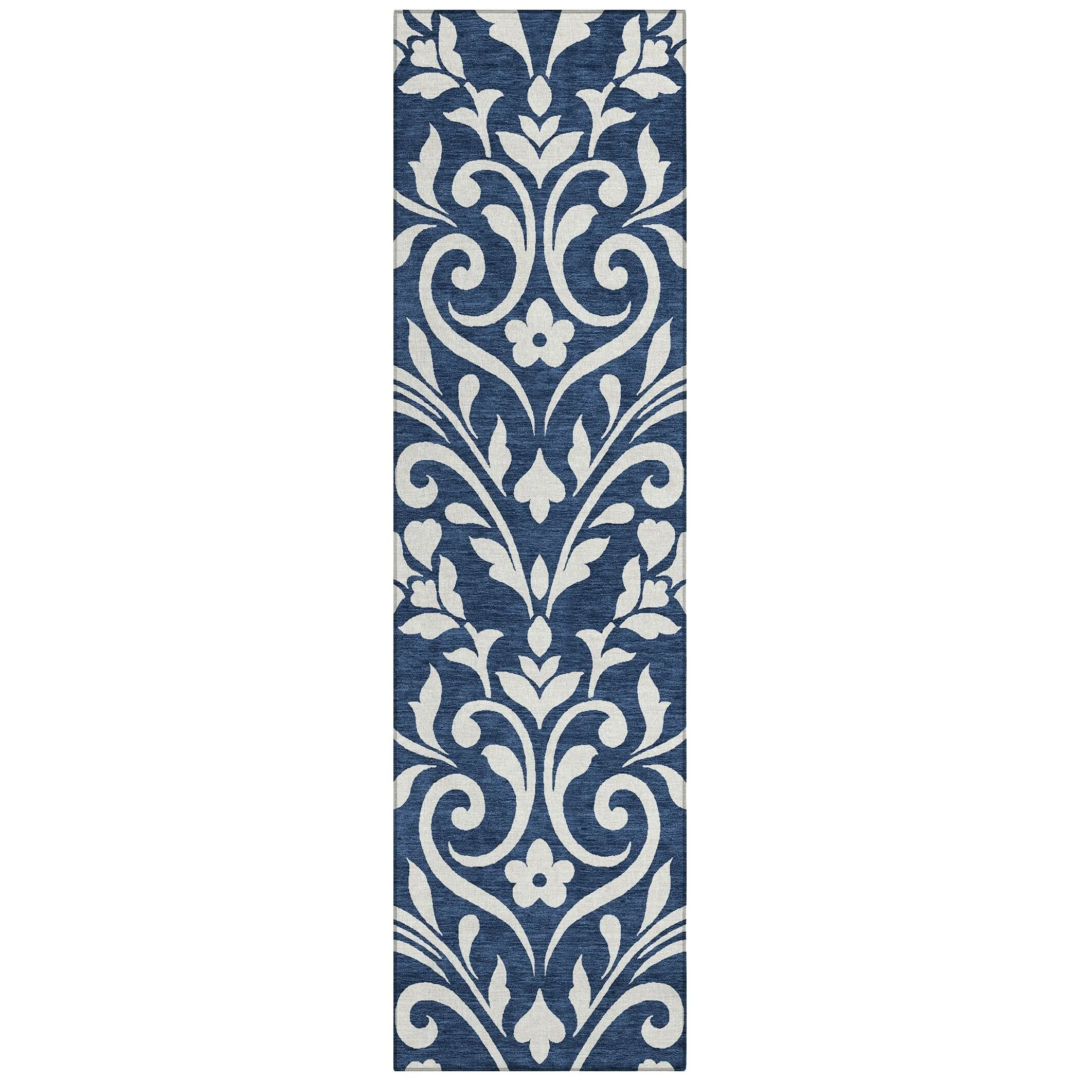 Machine Washable Indoor/ Outdoor Chantille Traditional Elegant Rug