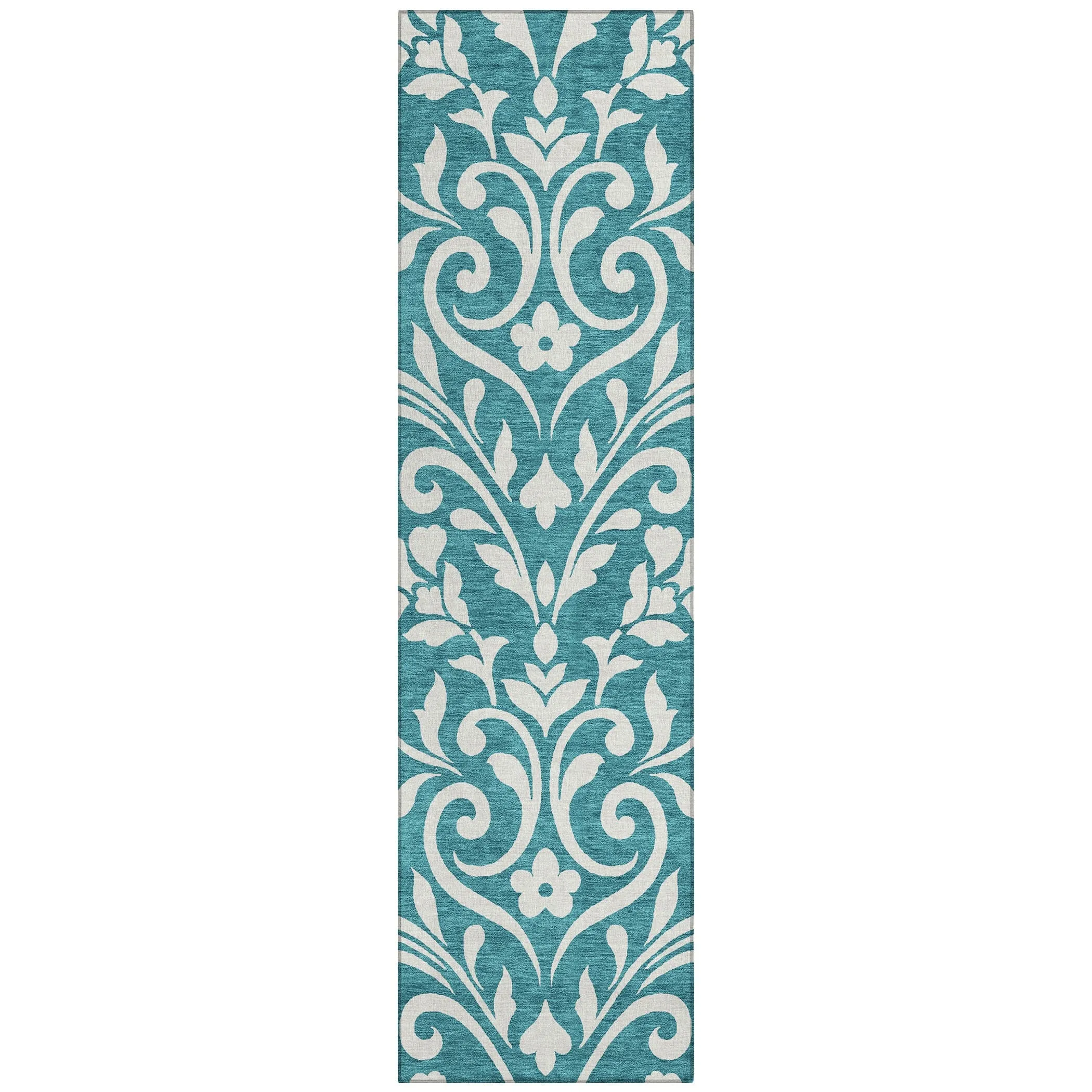 Machine Washable Indoor/ Outdoor Chantille Traditional Elegant Rug