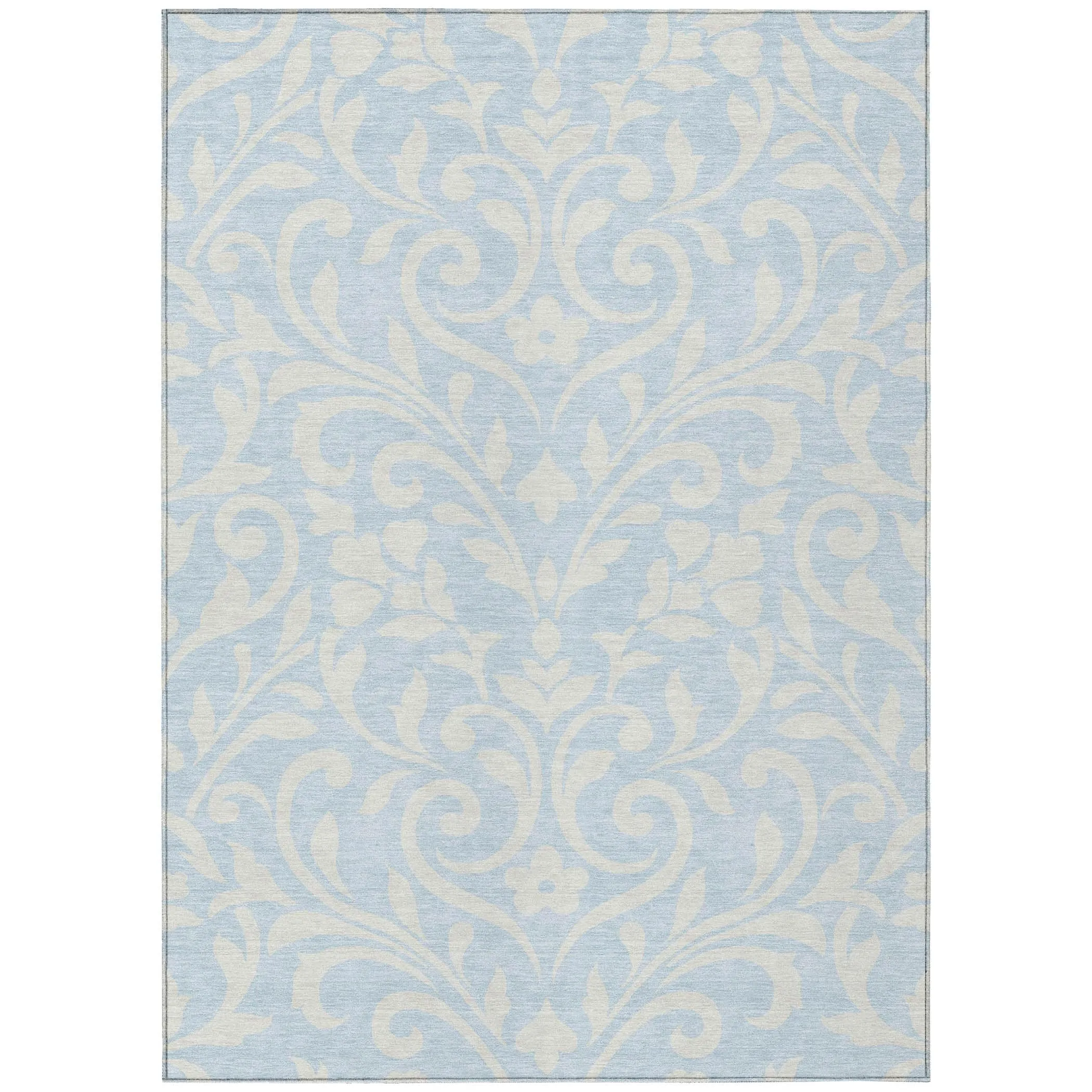 Machine Washable Indoor/ Outdoor Chantille Traditional Elegant Rug