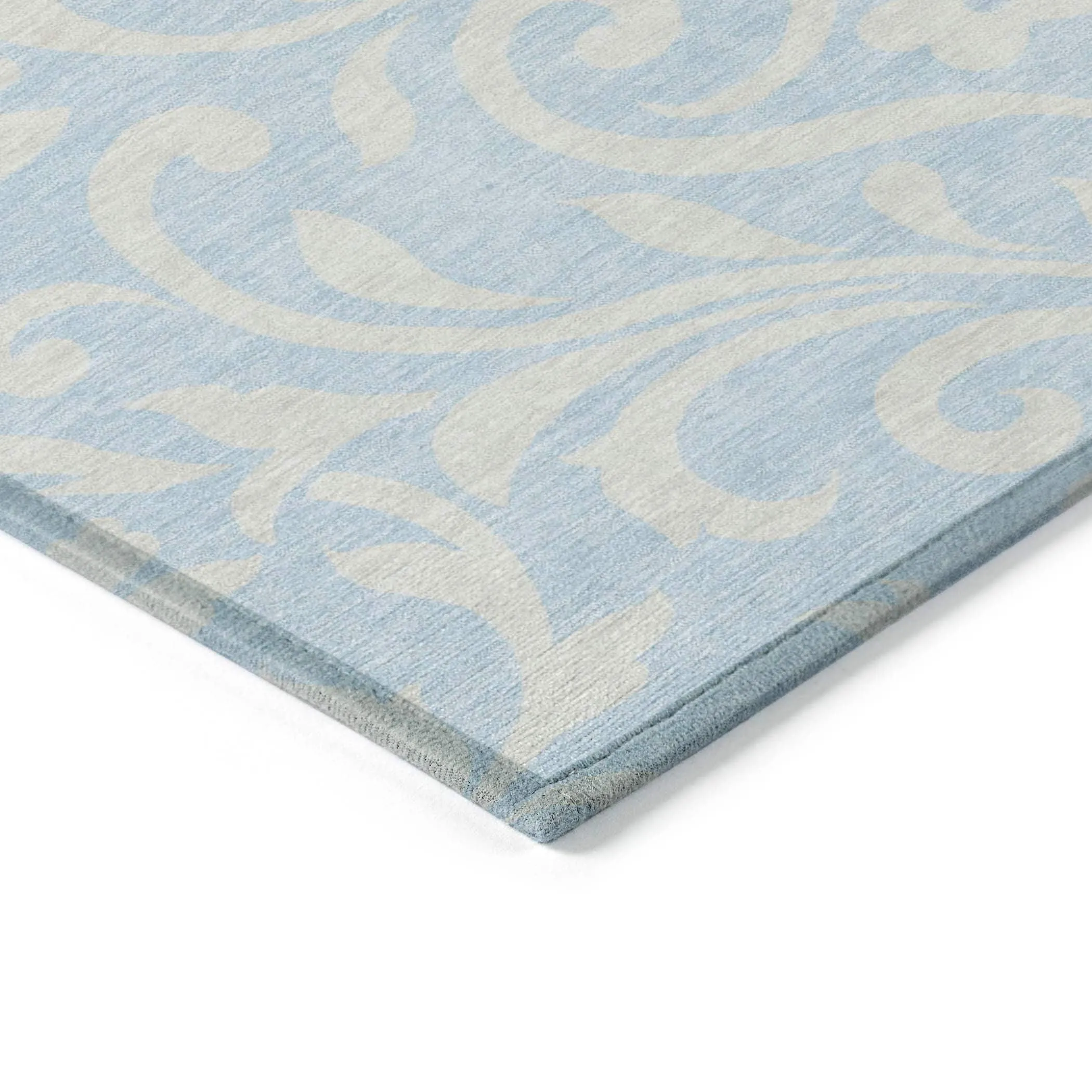 Machine Washable Indoor/ Outdoor Chantille Traditional Elegant Rug