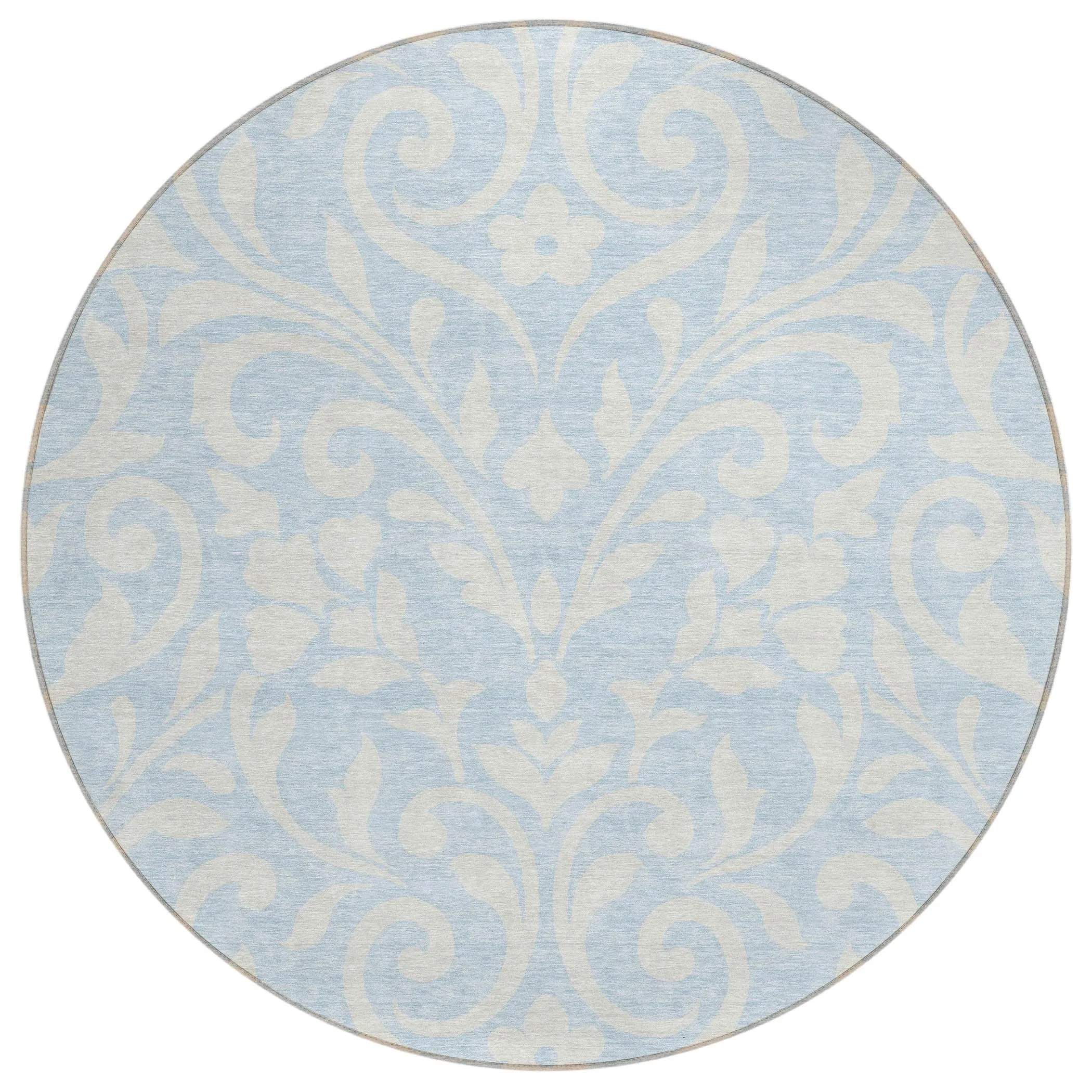 Machine Washable Indoor/ Outdoor Chantille Traditional Elegant Rug