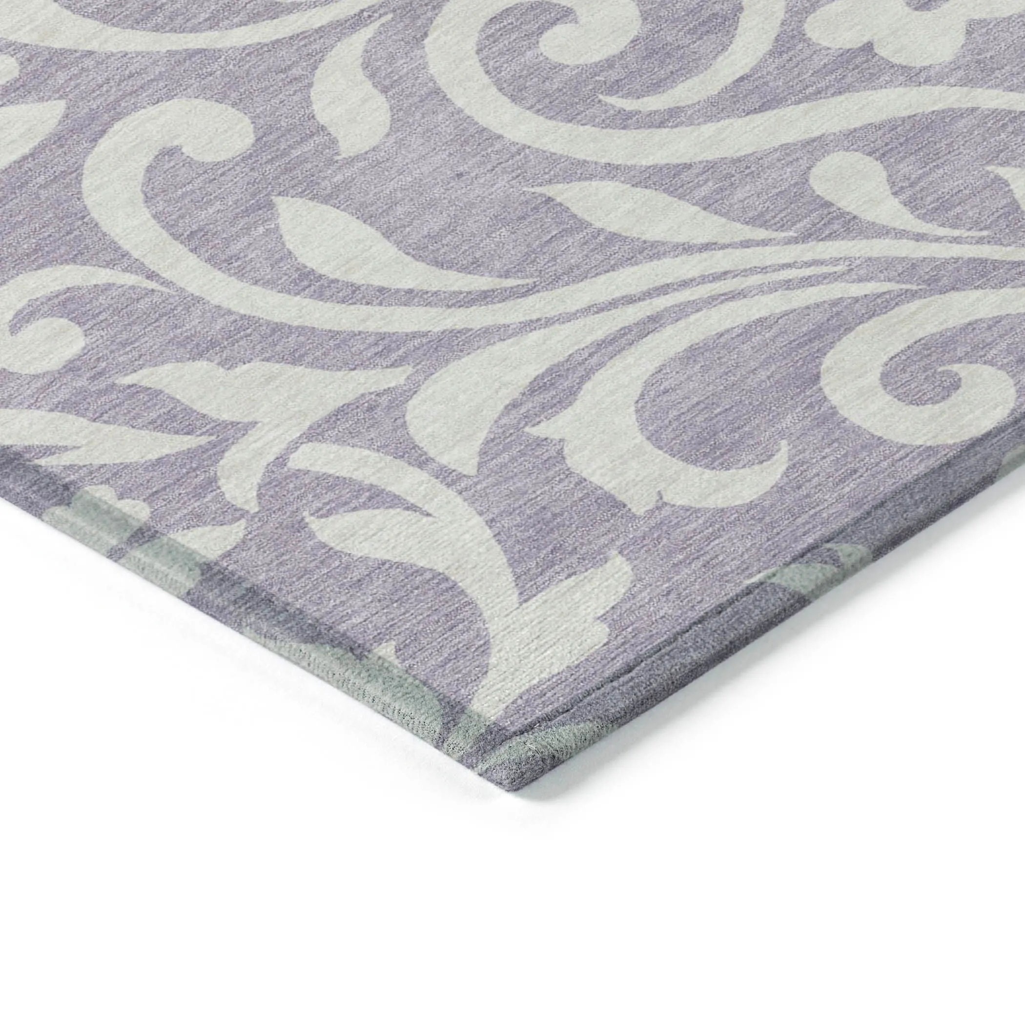 Machine Washable Indoor/ Outdoor Chantille Traditional Elegant Rug