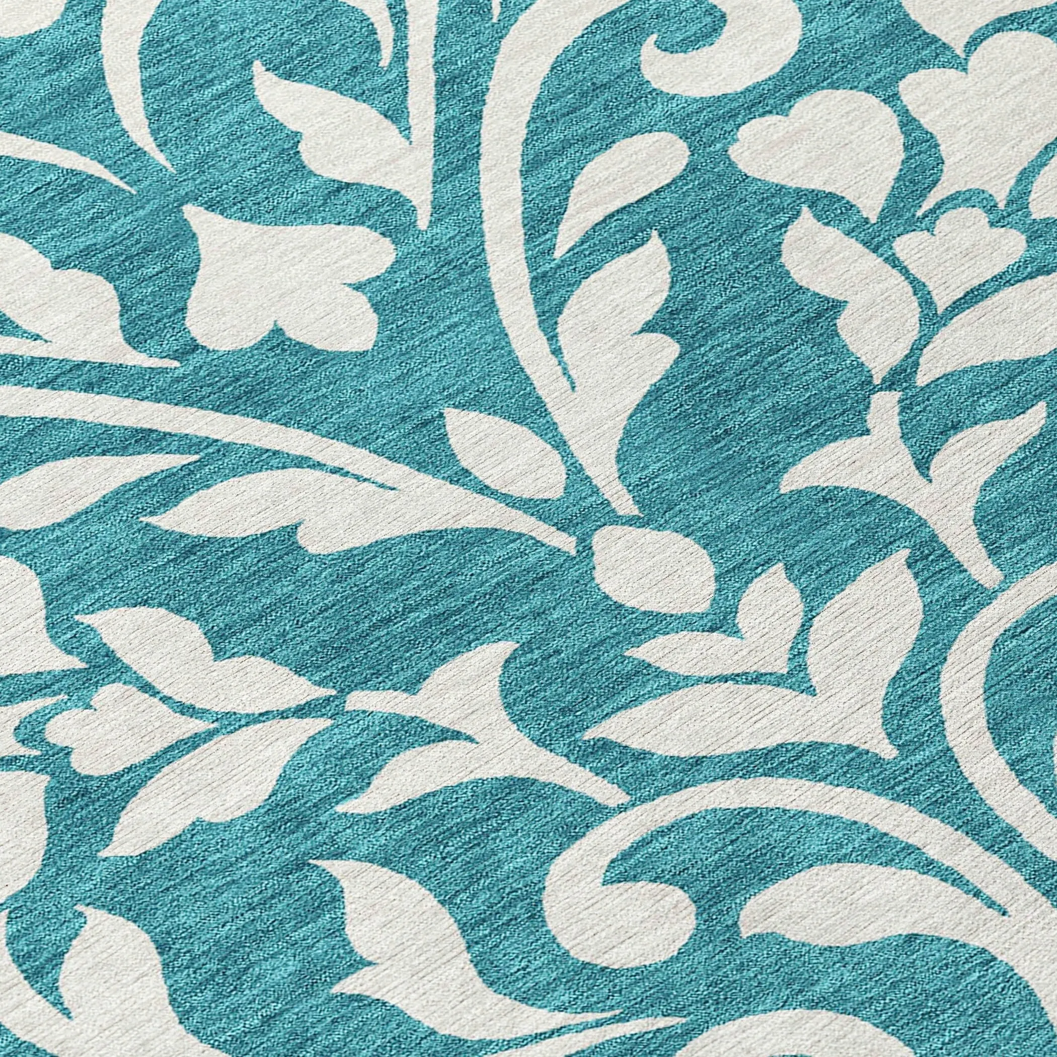 Machine Washable Indoor/ Outdoor Chantille Traditional Elegant Rug