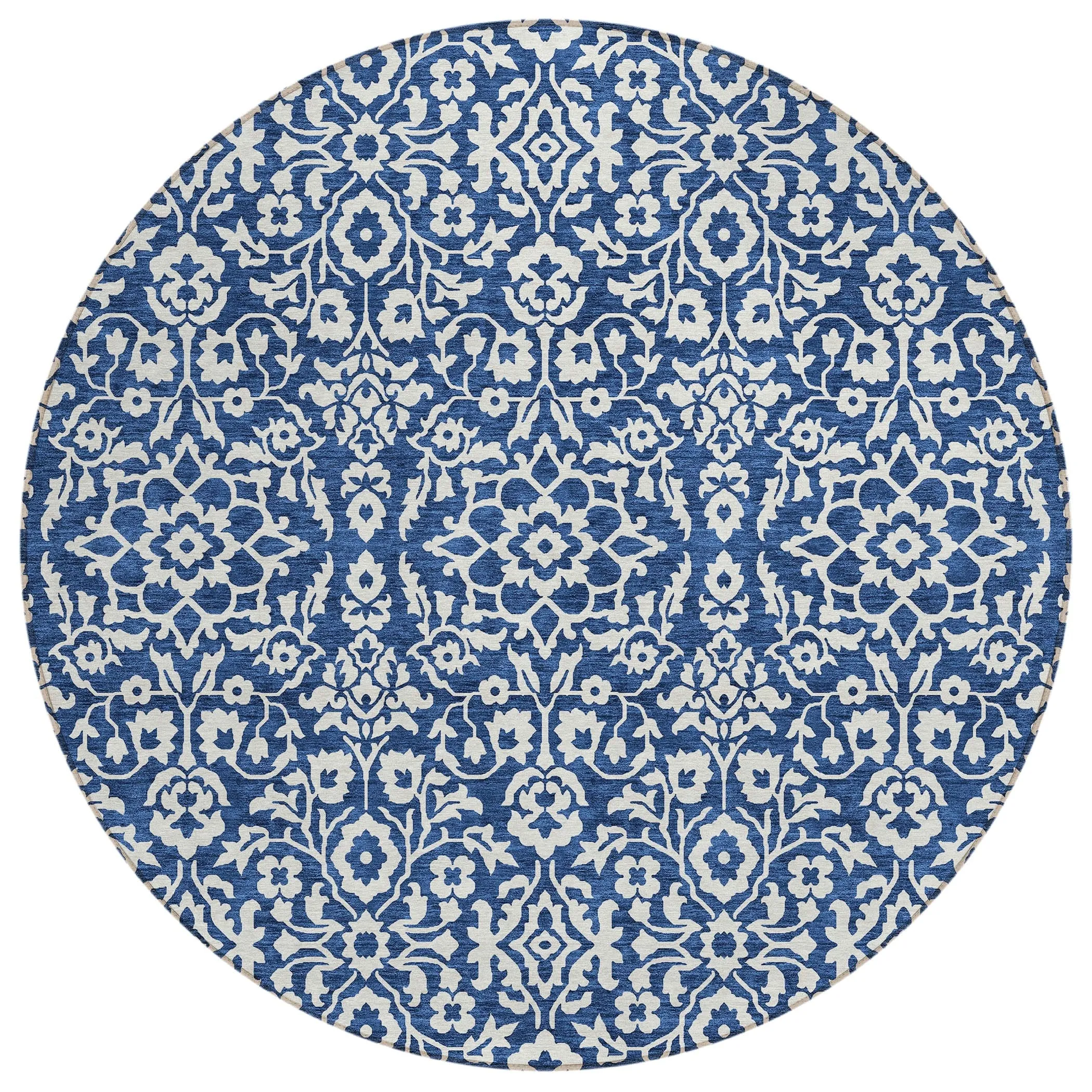 Machine Washable Indoor/ Outdoor Chantille Traditional Farmhouse Rug
