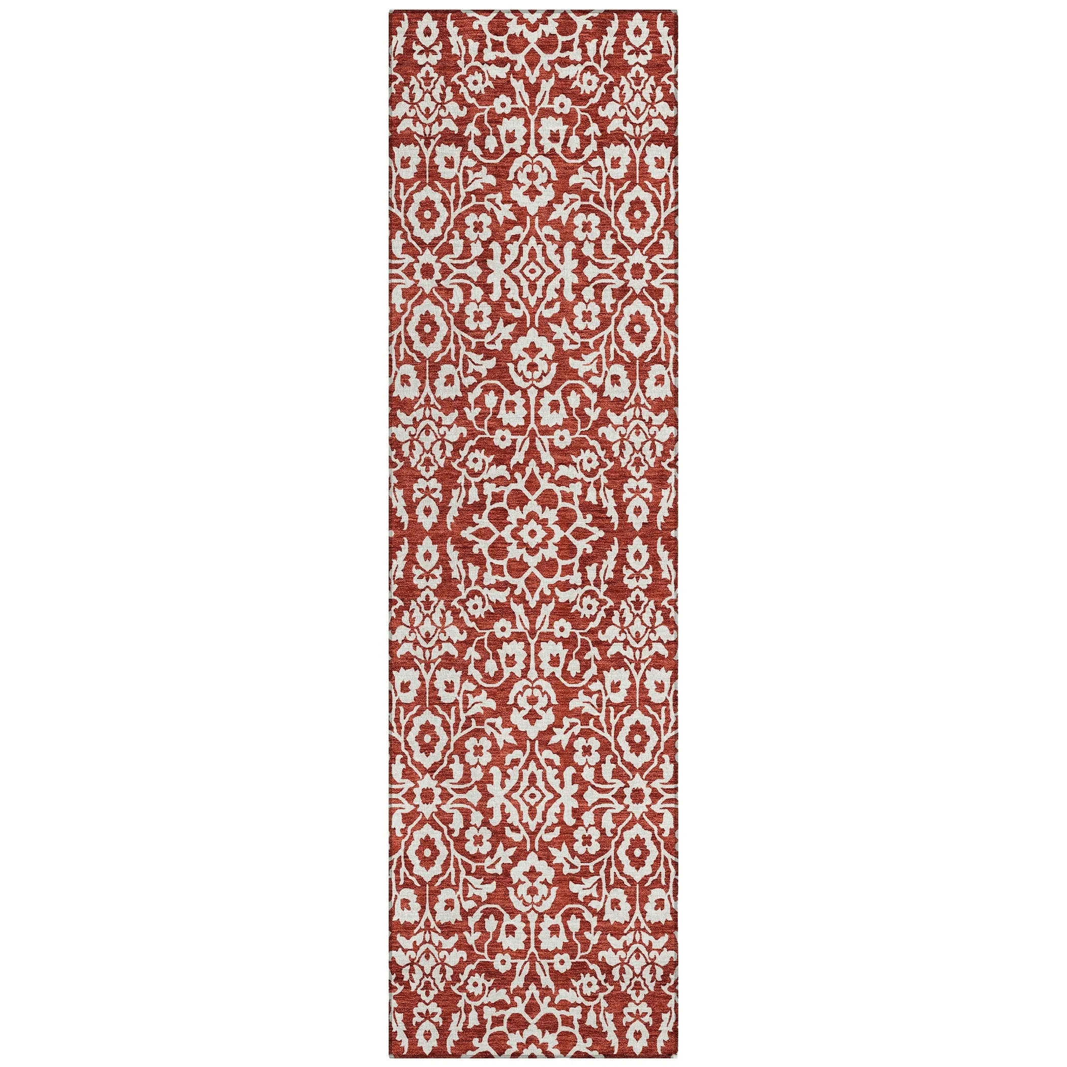 Machine Washable Indoor/ Outdoor Chantille Traditional Farmhouse Rug