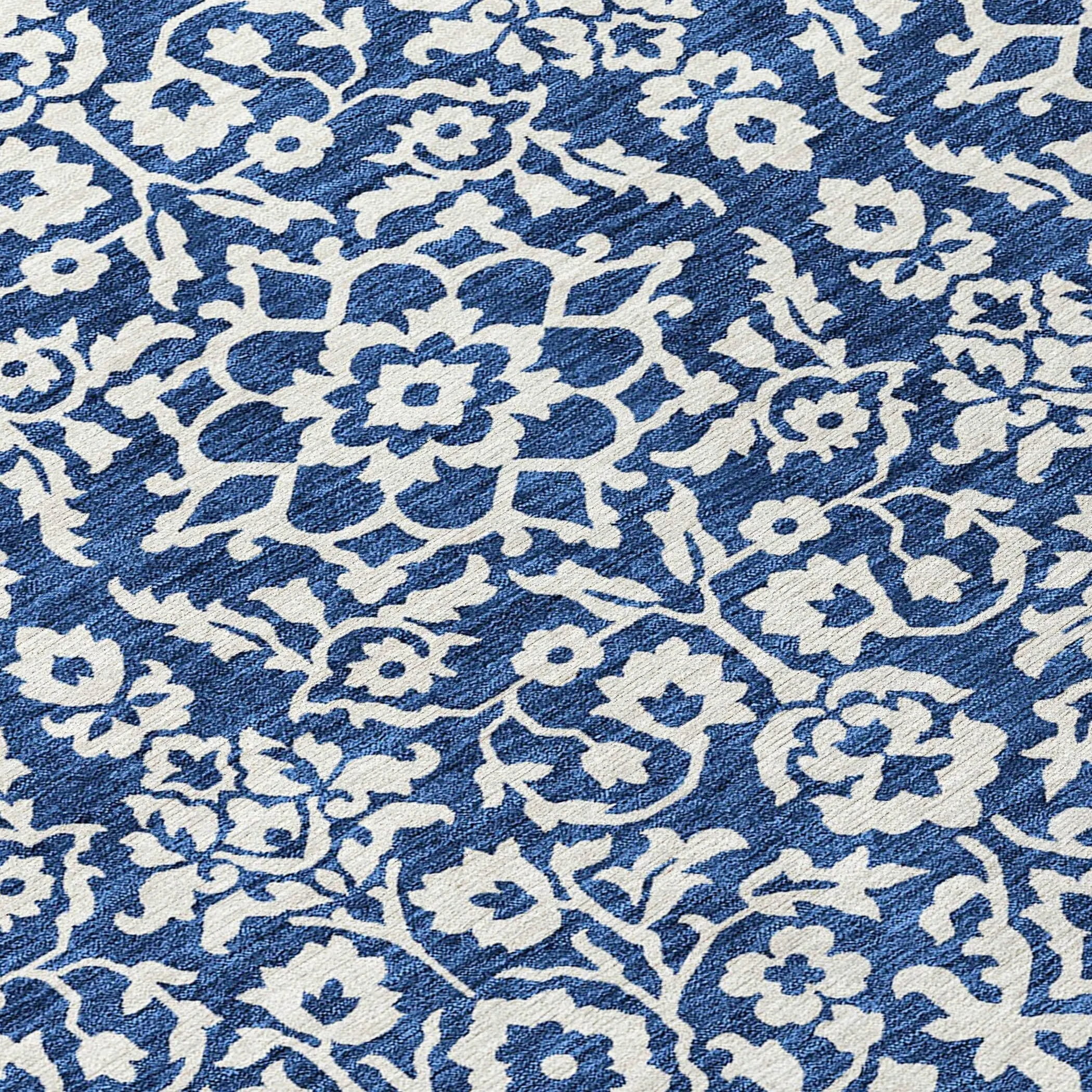 Machine Washable Indoor/ Outdoor Chantille Traditional Farmhouse Rug