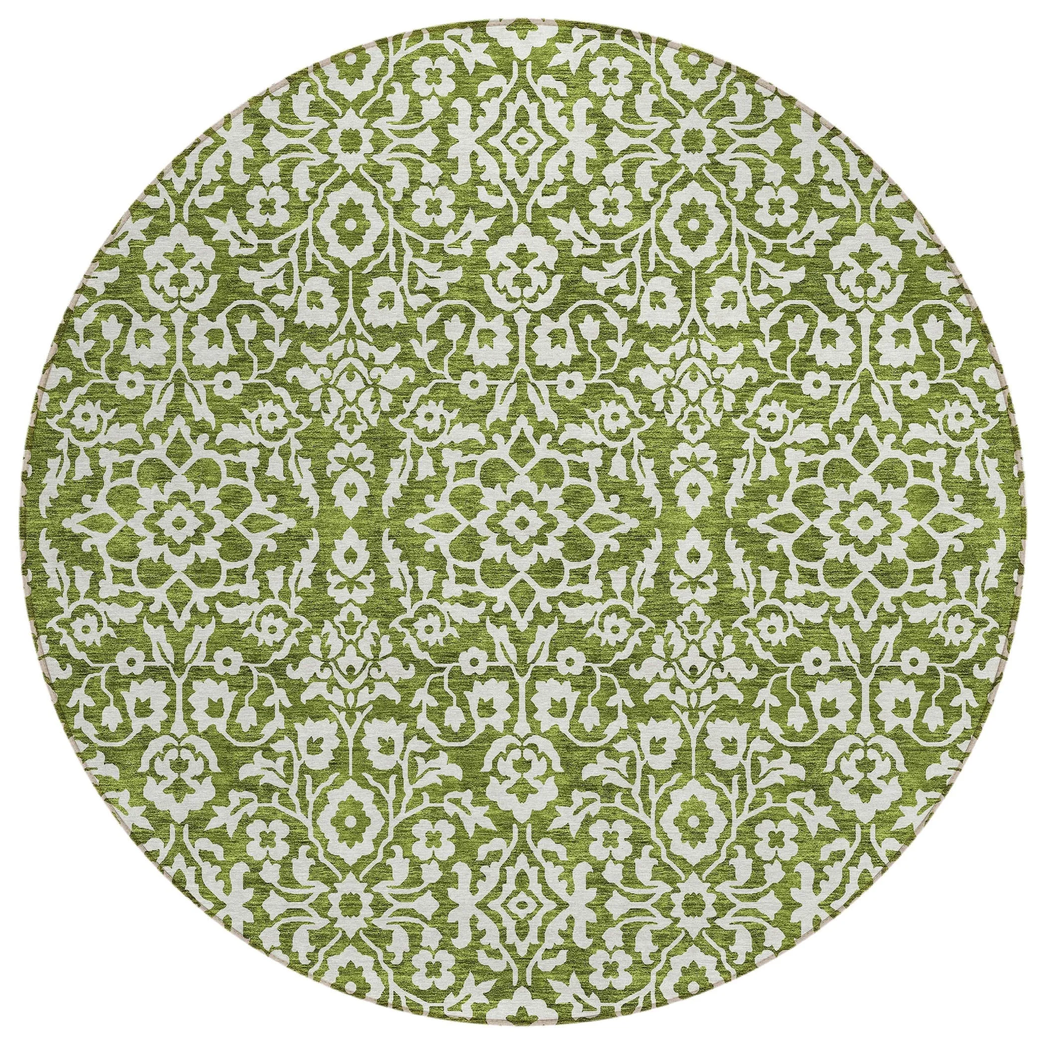 Machine Washable Indoor/ Outdoor Chantille Traditional Farmhouse Rug
