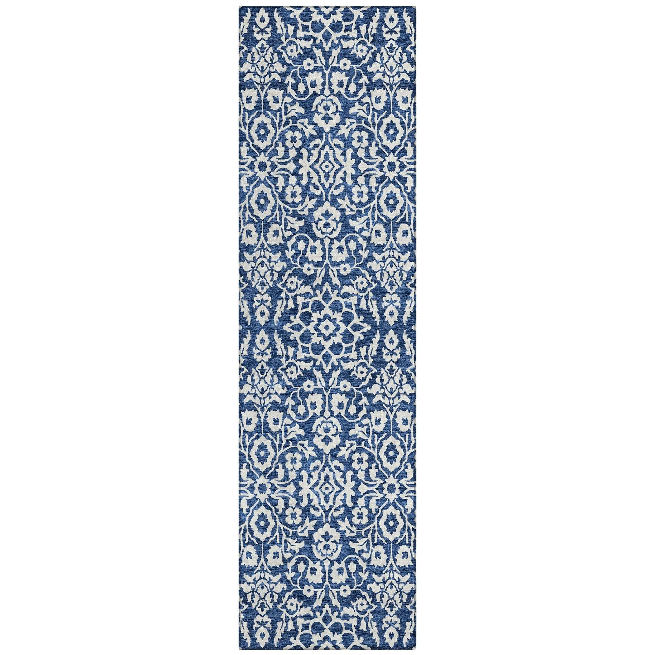 Machine Washable Indoor/ Outdoor Chantille Traditional Farmhouse Rug