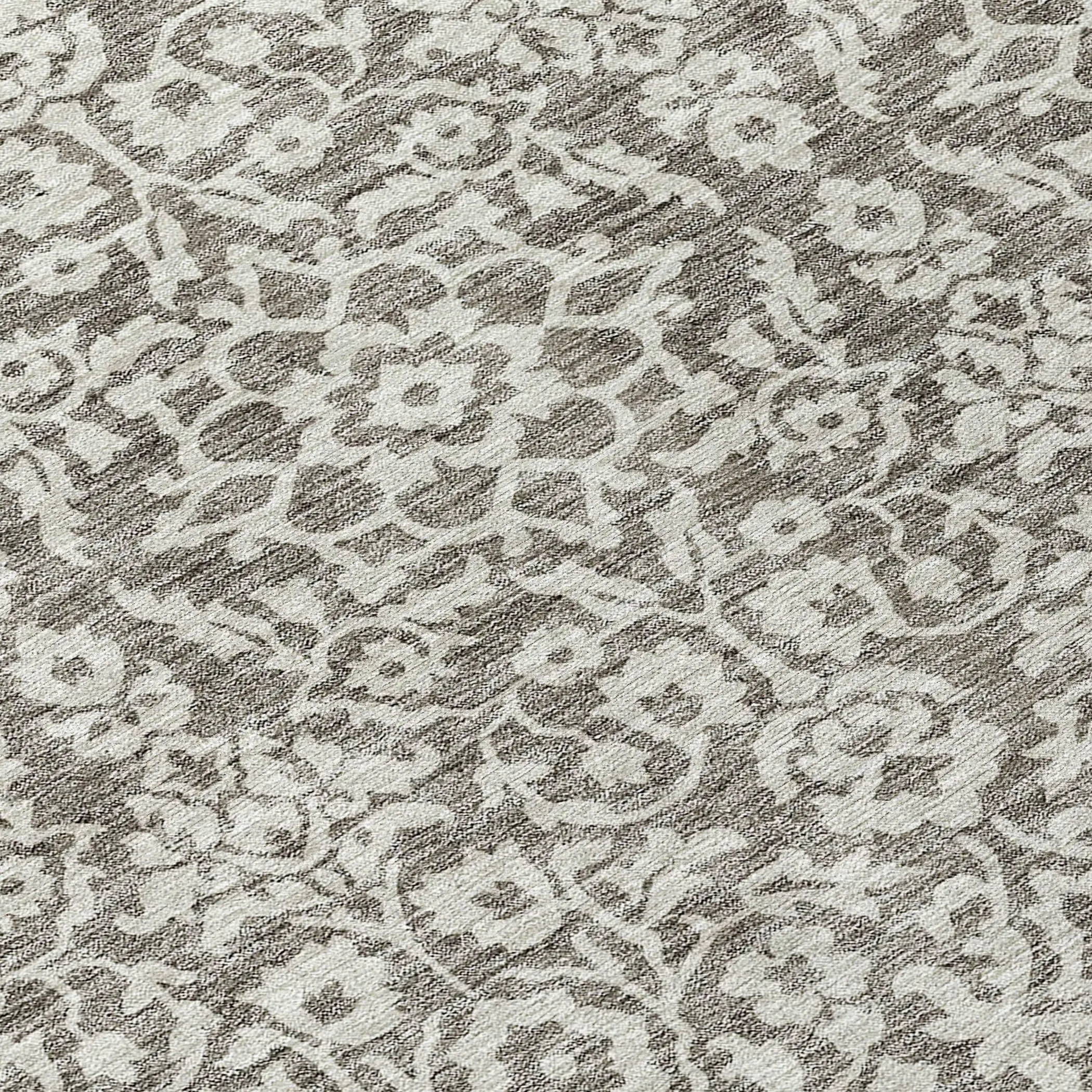 Machine Washable Indoor/ Outdoor Chantille Traditional Farmhouse Rug