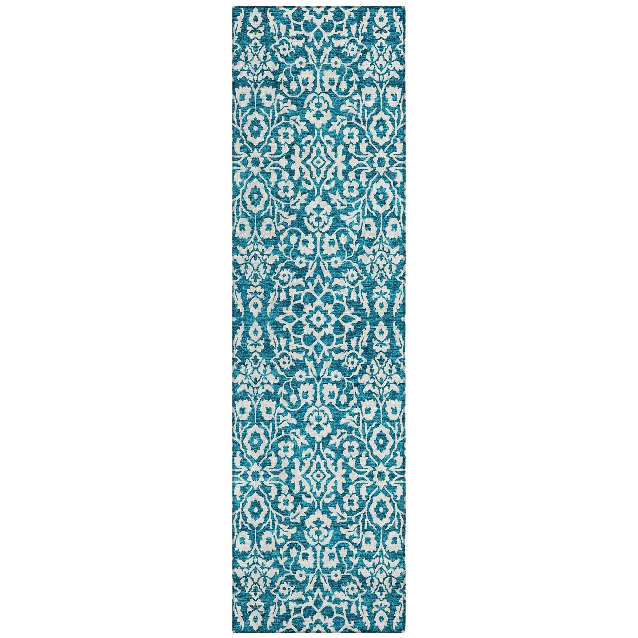 Machine Washable Indoor/ Outdoor Chantille Traditional Farmhouse Rug