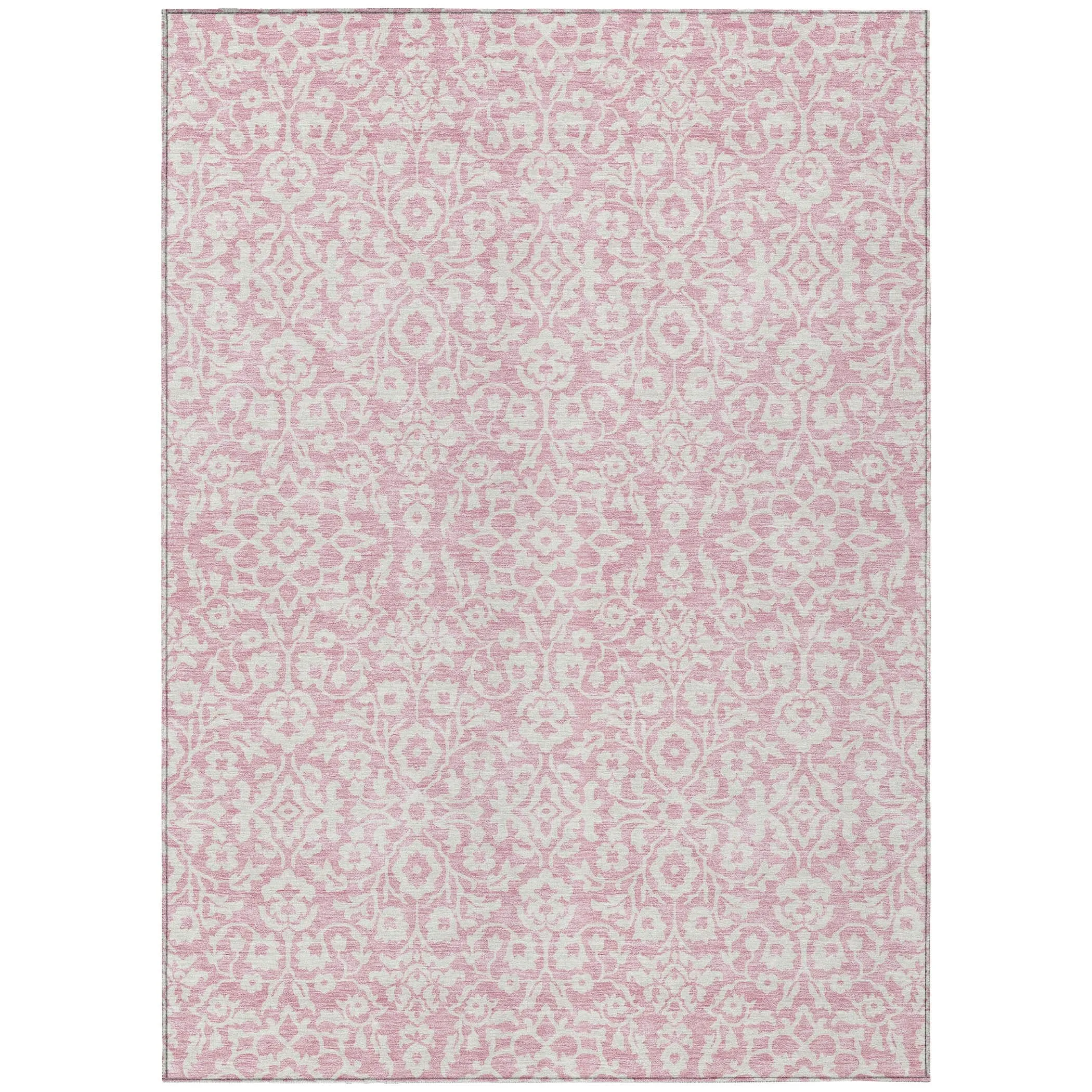 Machine Washable Indoor/ Outdoor Chantille Traditional Farmhouse Rug