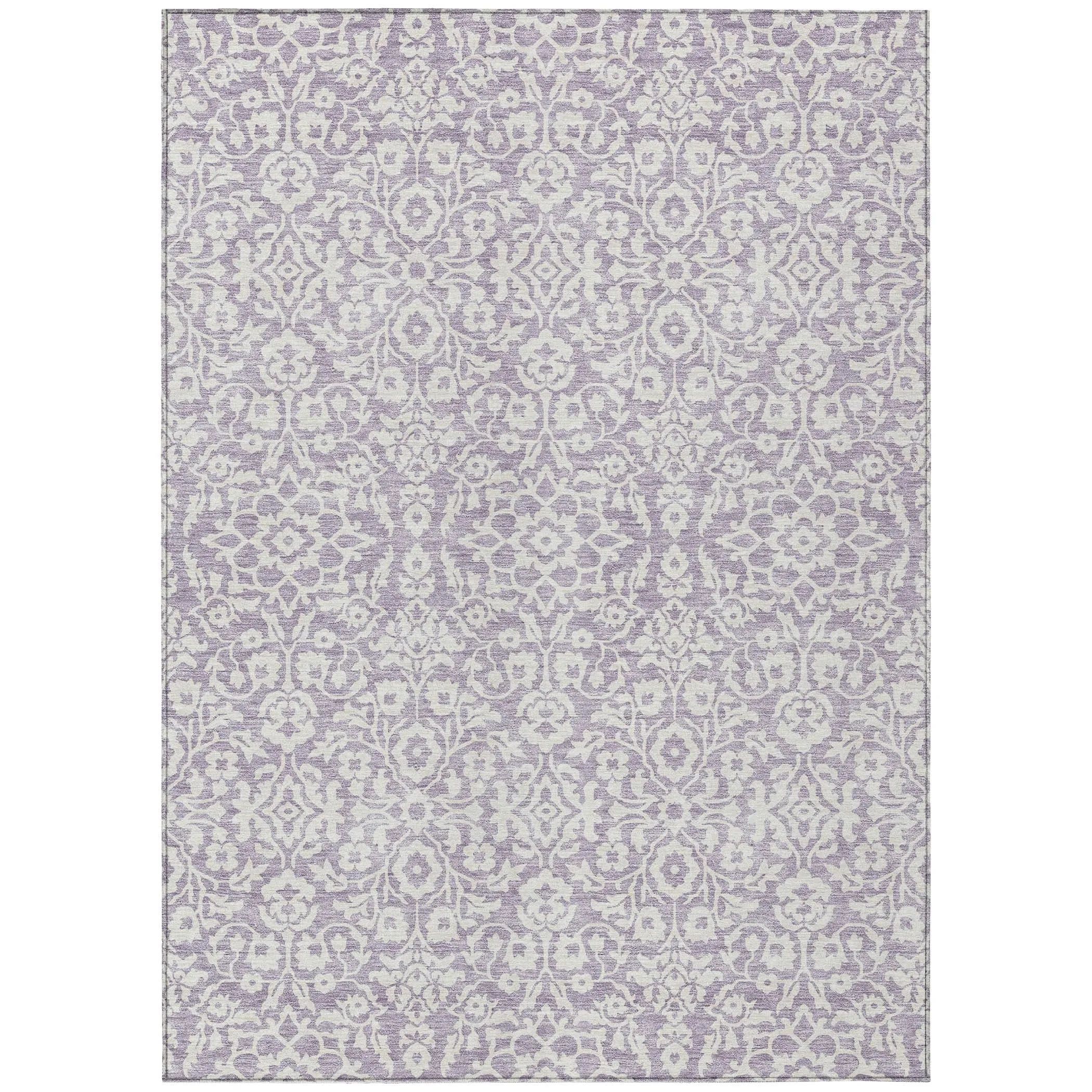 Machine Washable Indoor/ Outdoor Chantille Traditional Farmhouse Rug