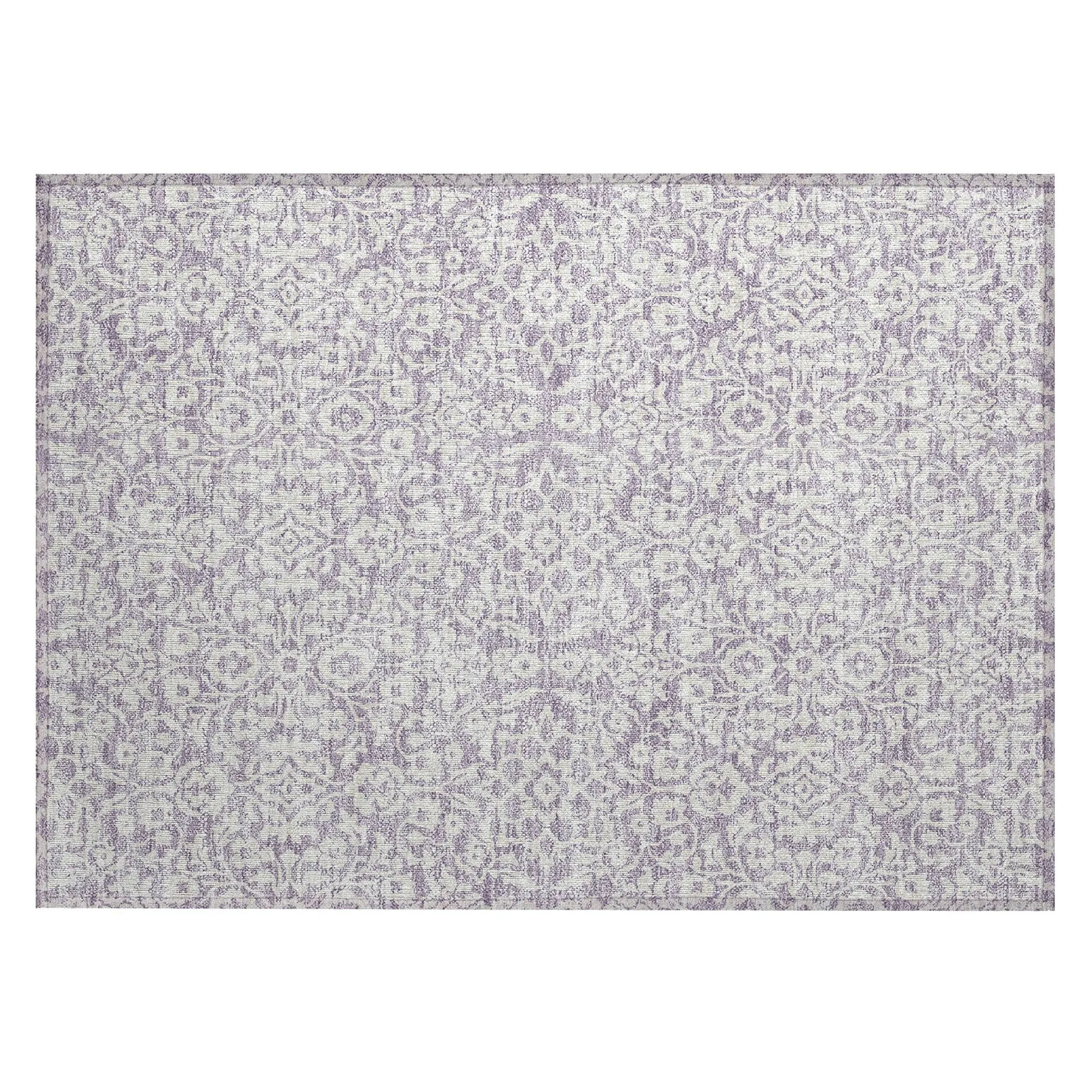 Machine Washable Indoor/ Outdoor Chantille Traditional Farmhouse Rug