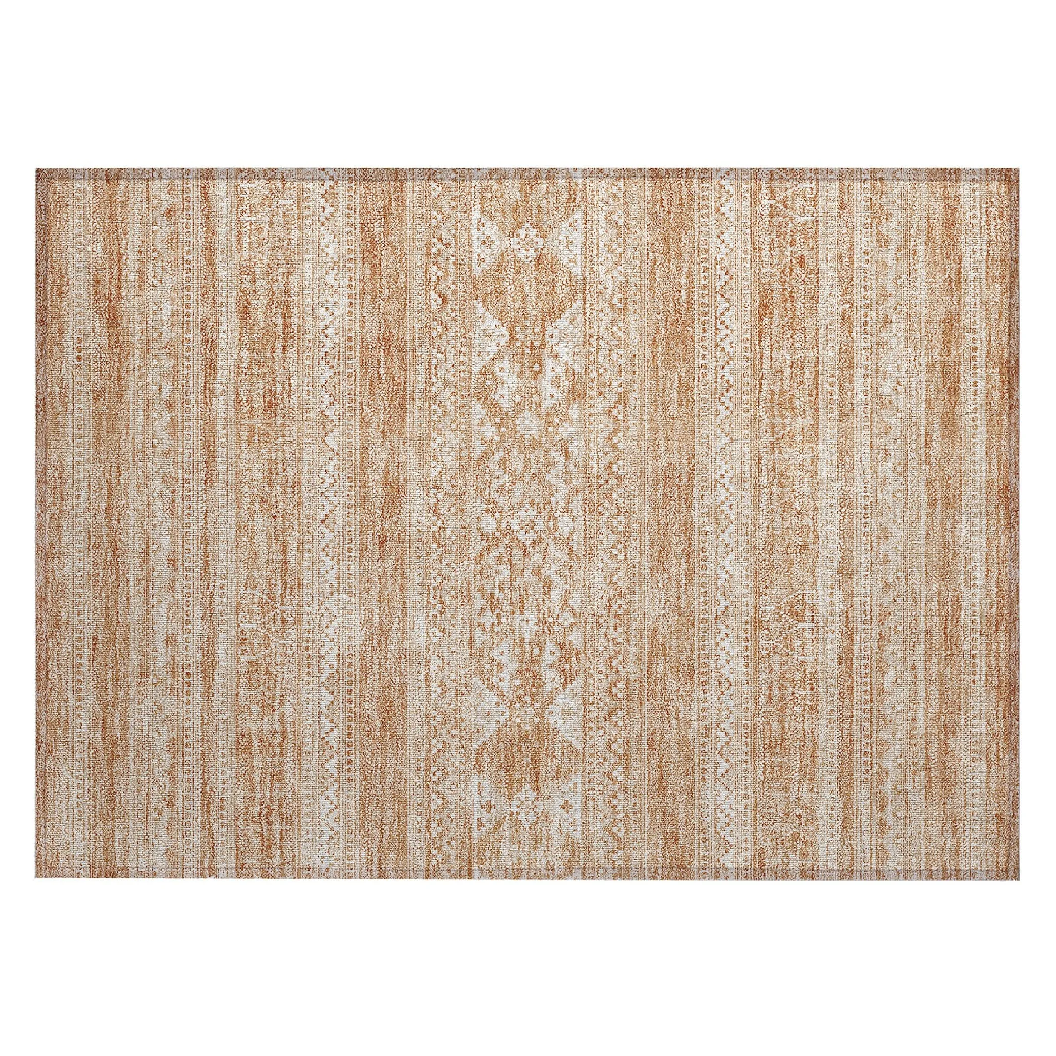 Machine Washable Indoor/ Outdoor Chantille Tribal Boho Rug