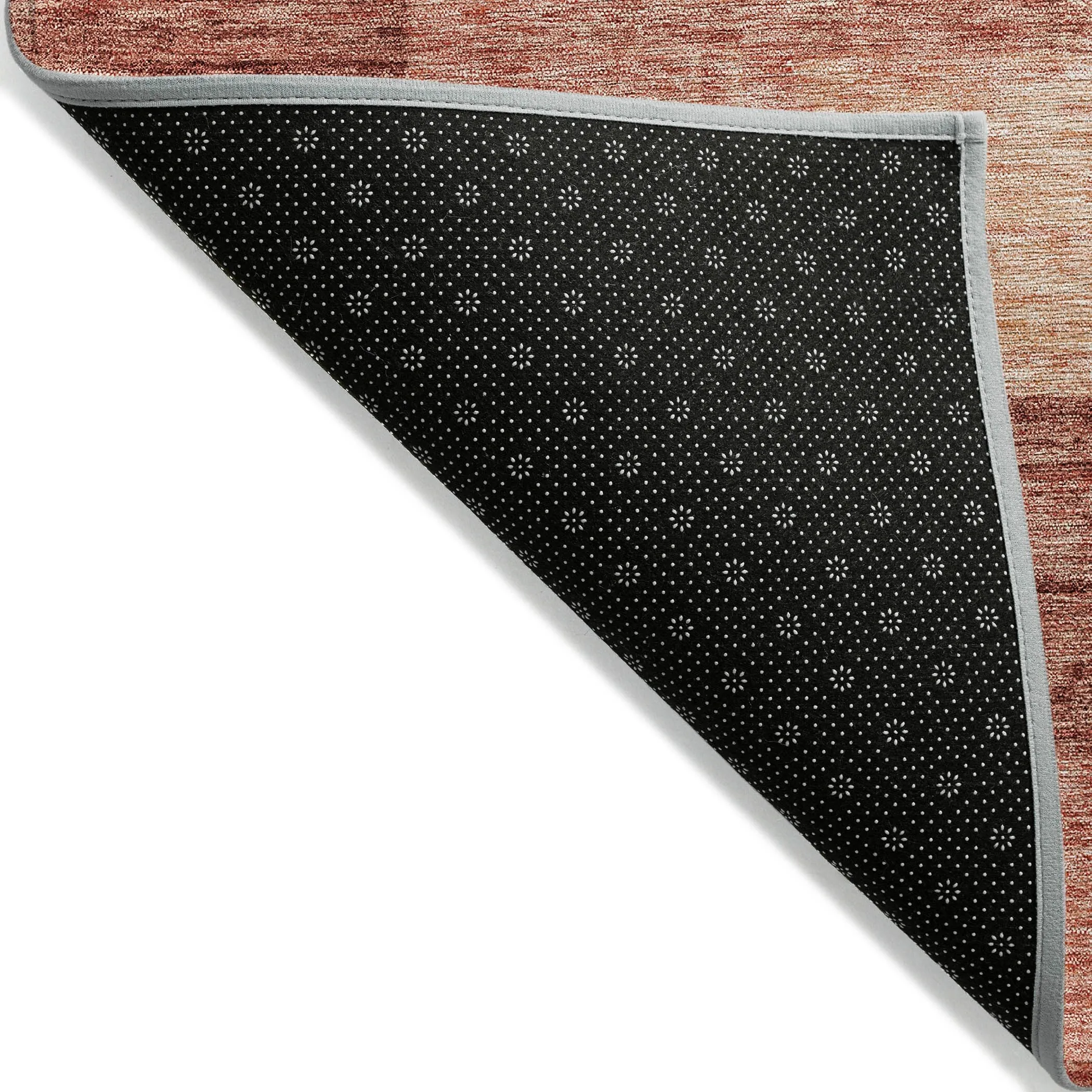Machine Washable Indoor/ Outdoor Checker Chantille Rug