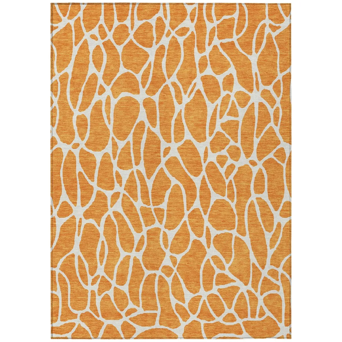 Machine Washable Indoor/ Outdoor Modern Chantille Rug