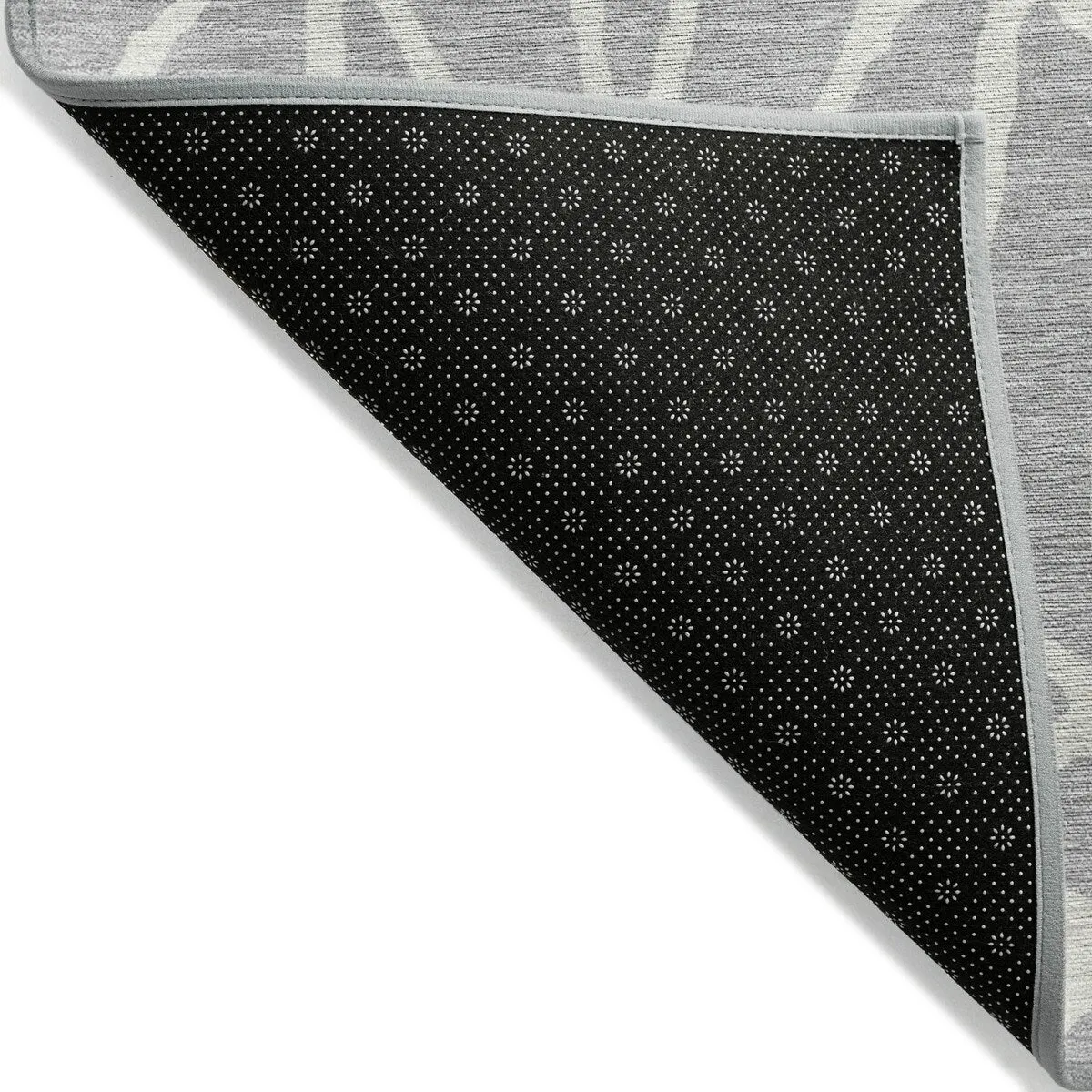 Machine Washable Indoor/ Outdoor Modern Chantille Rug