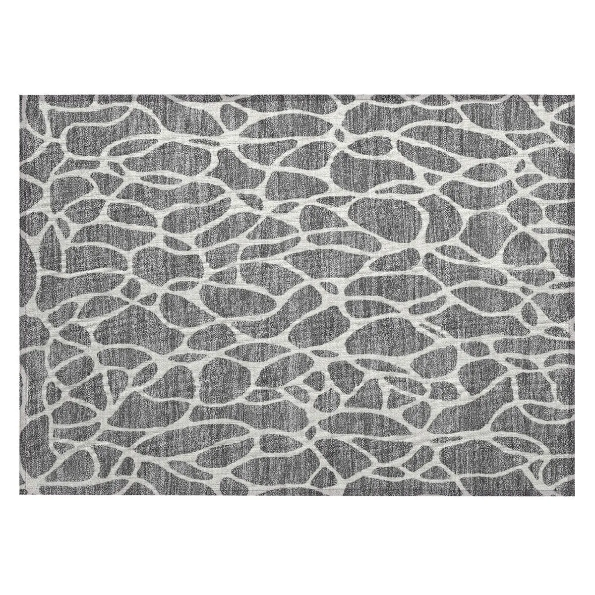Machine Washable Indoor/ Outdoor Modern Chantille Rug