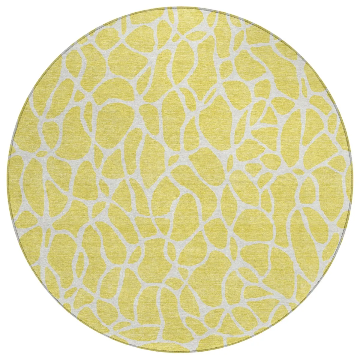 Machine Washable Indoor/ Outdoor Modern Chantille Rug