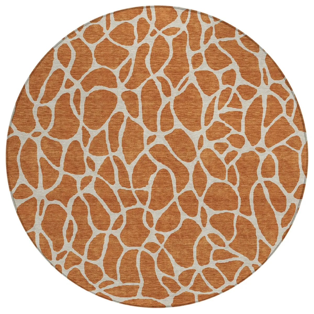 Machine Washable Indoor/ Outdoor Modern Chantille Rug