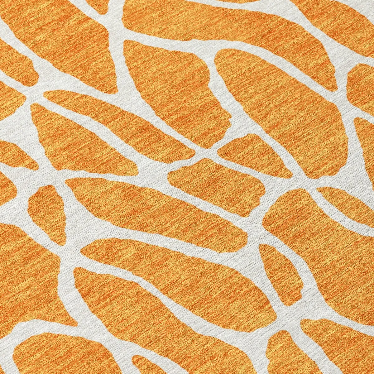 Machine Washable Indoor/ Outdoor Modern Chantille Rug