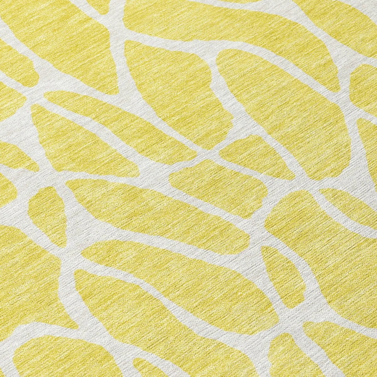 Machine Washable Indoor/ Outdoor Modern Chantille Rug