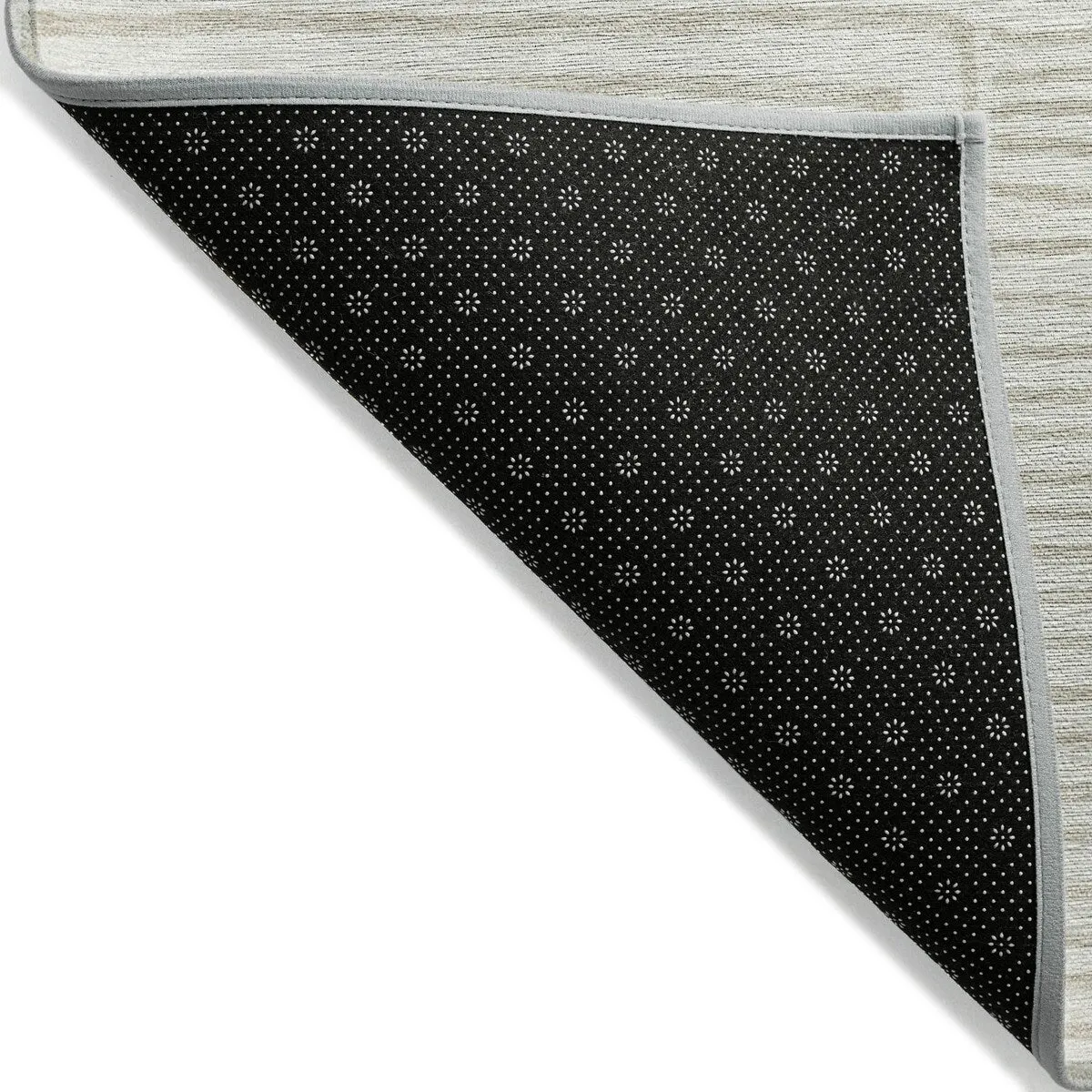 Machine Washable Indoor/ Outdoor Modern Mosaic Chantille Rug