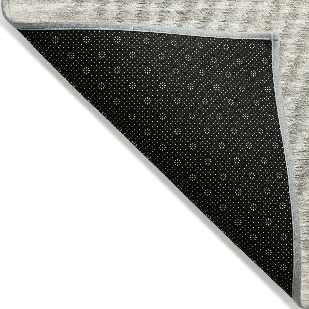 Machine Washable Indoor/ Outdoor Modern Mosaic Chantille Rug