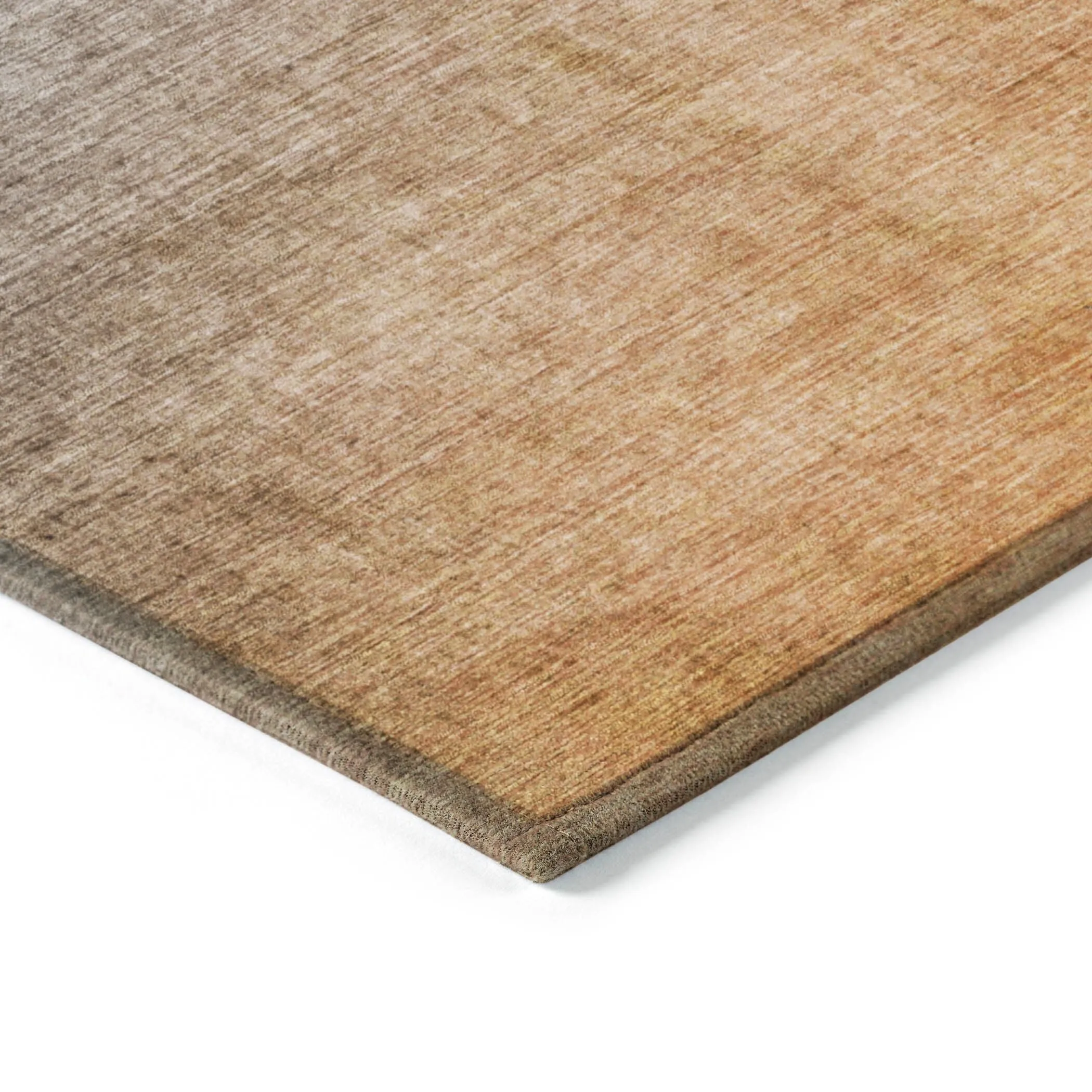 Machine Washable Indoor/ Outdoor Modern Ombre Chantille Rug
