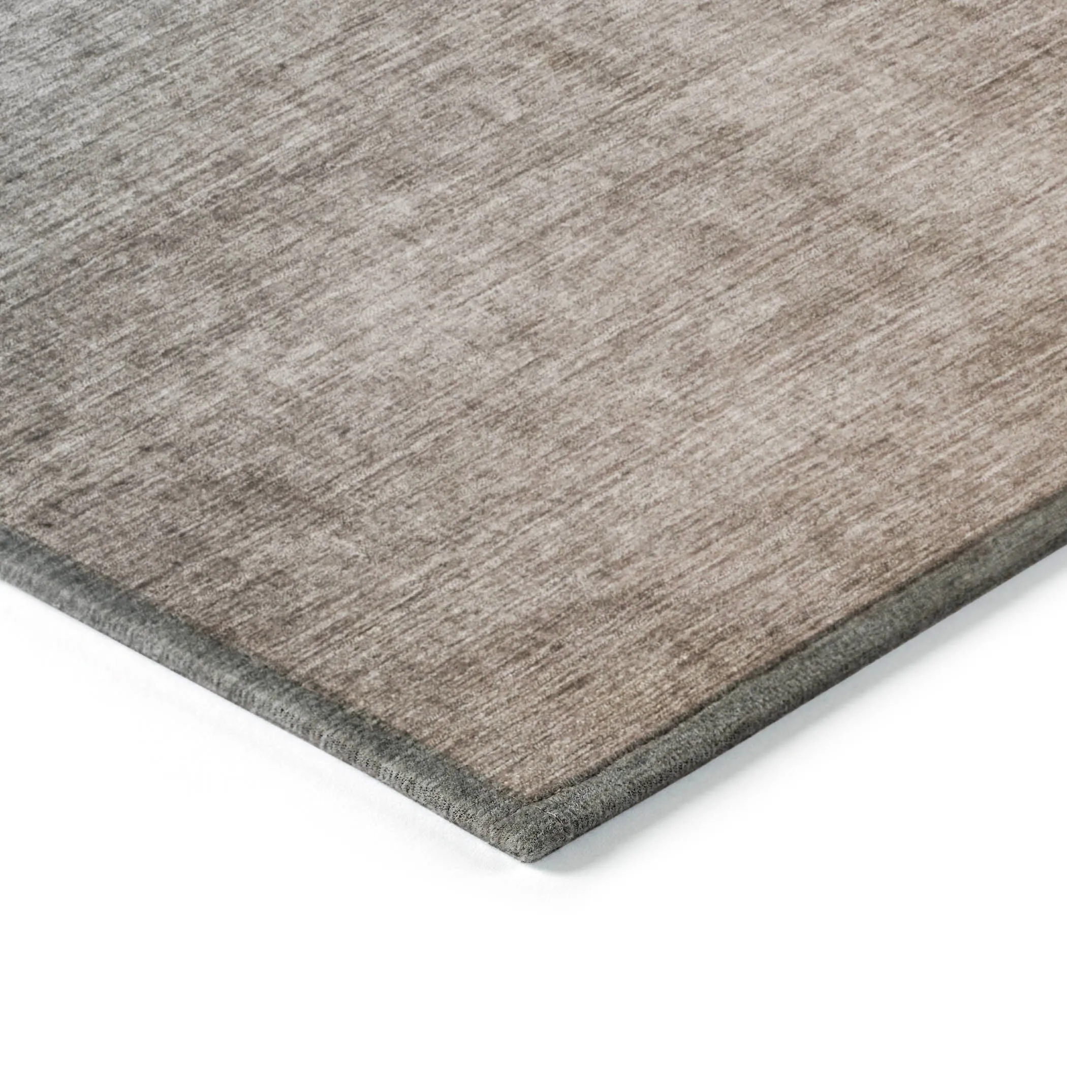 Machine Washable Indoor/ Outdoor Modern Ombre Chantille Rug