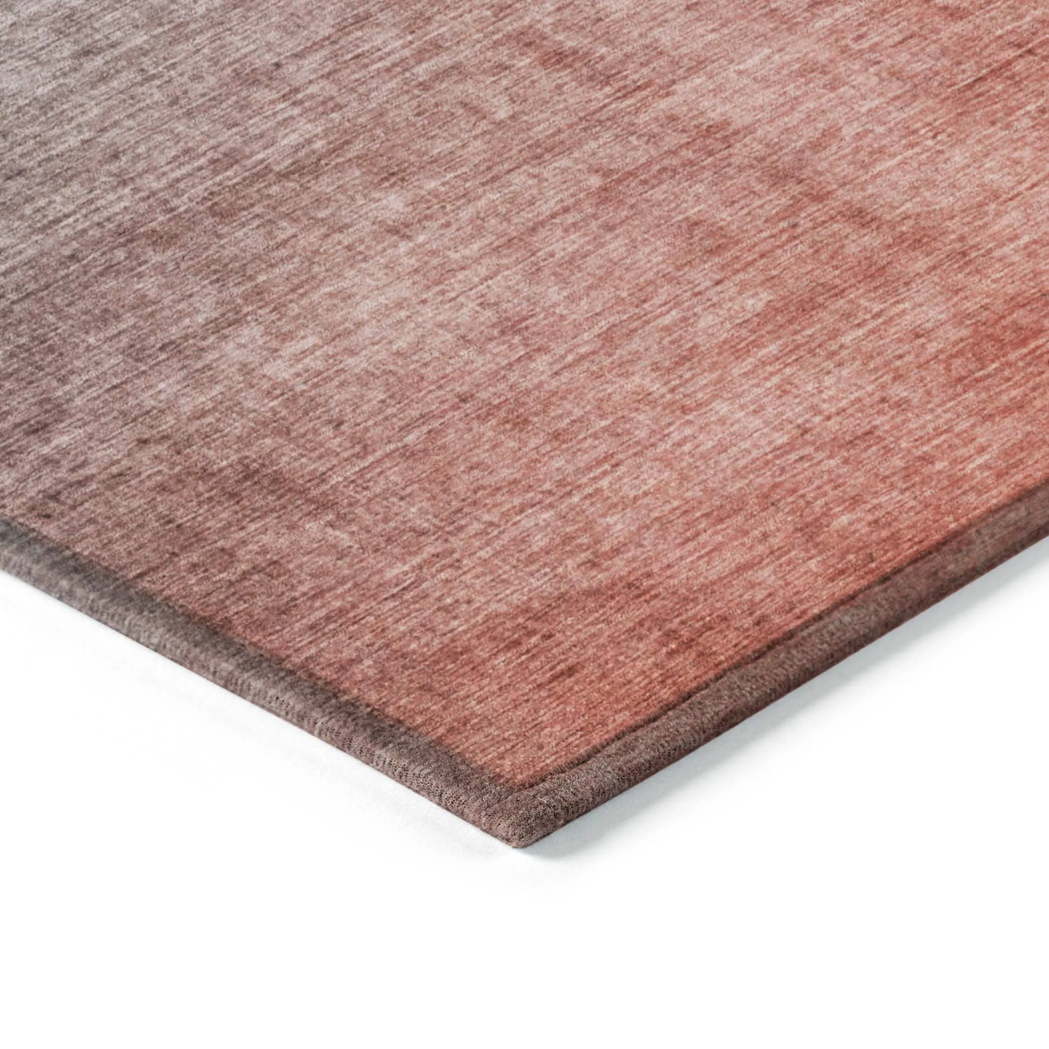 Machine Washable Indoor/ Outdoor Modern Ombre Chantille Rug