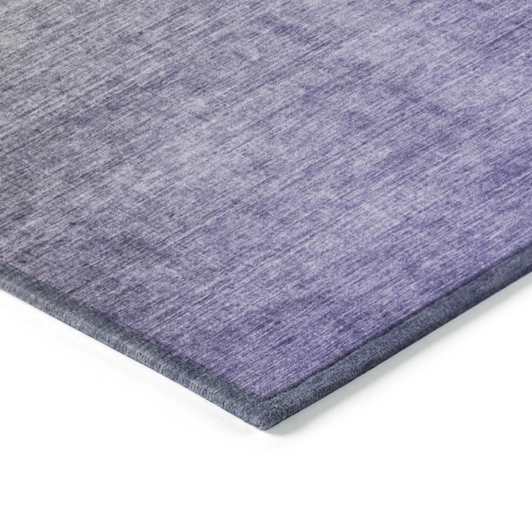 Machine Washable Indoor/ Outdoor Modern Ombre Chantille Rug