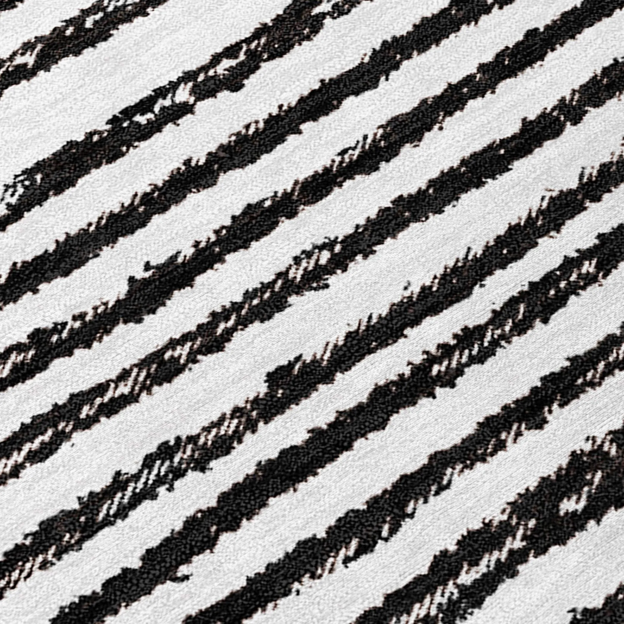 Machine Washable Indoor/ Outdoor Modern Vibes Chantille Rug