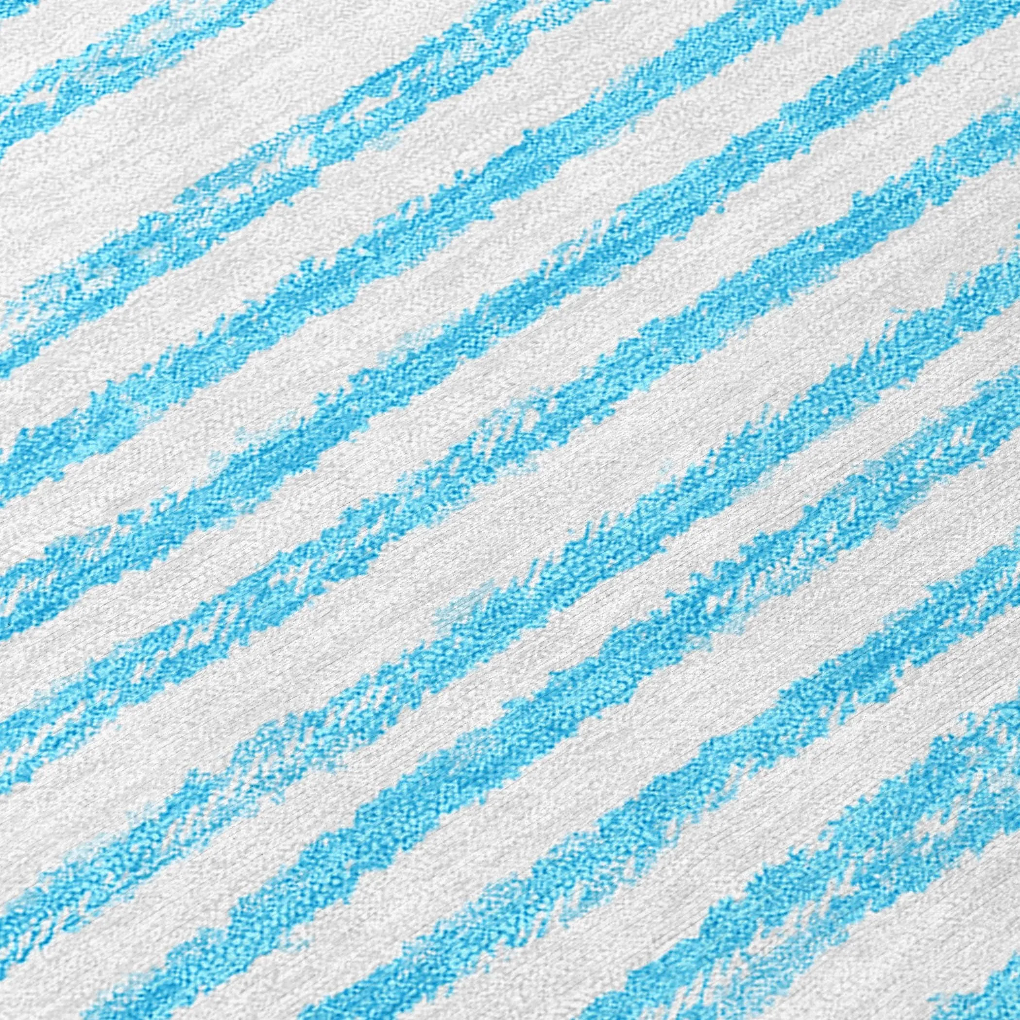 Machine Washable Indoor/ Outdoor Modern Vibes Chantille Rug